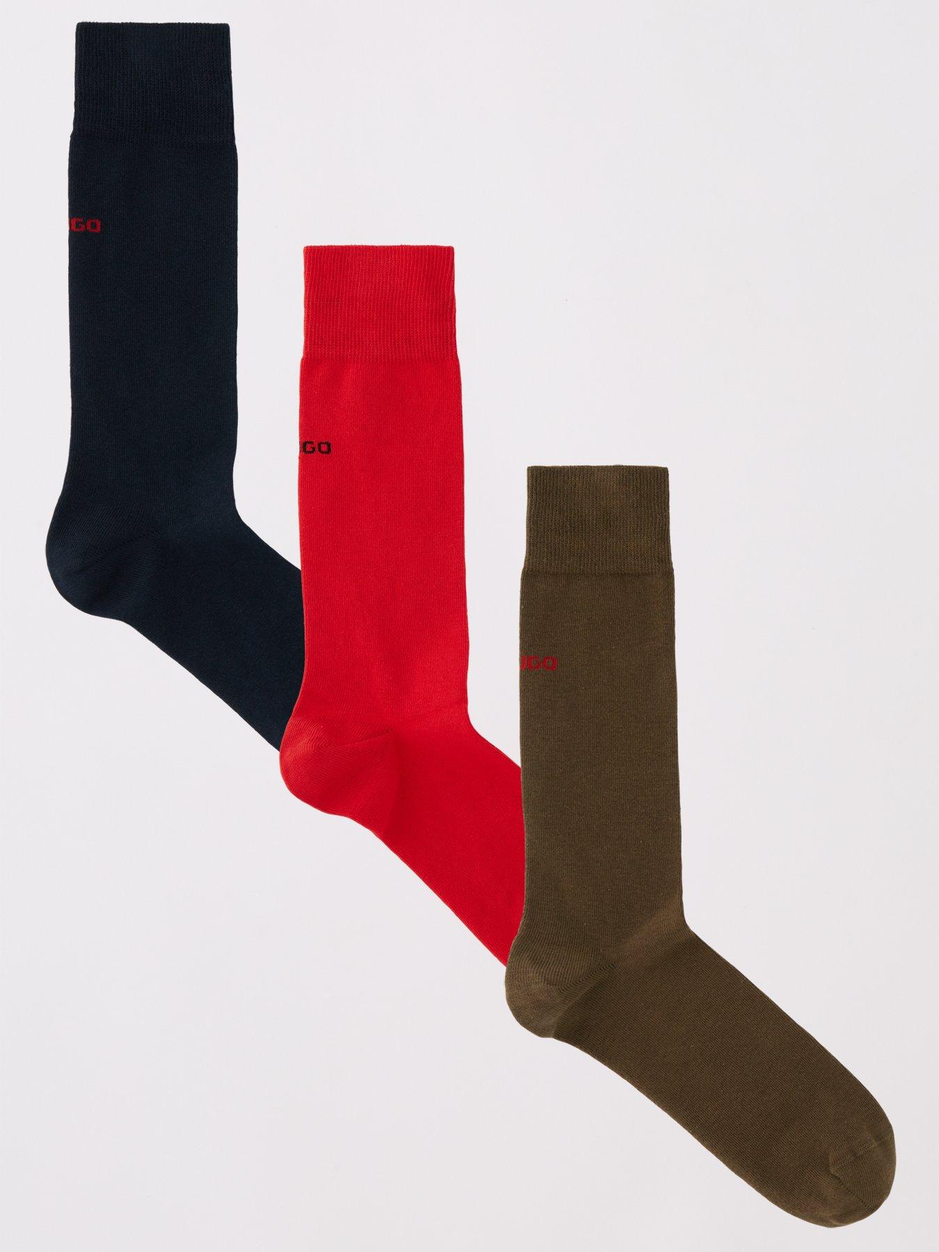 hugo-3-pack-rs-uni-crew-socks-multi