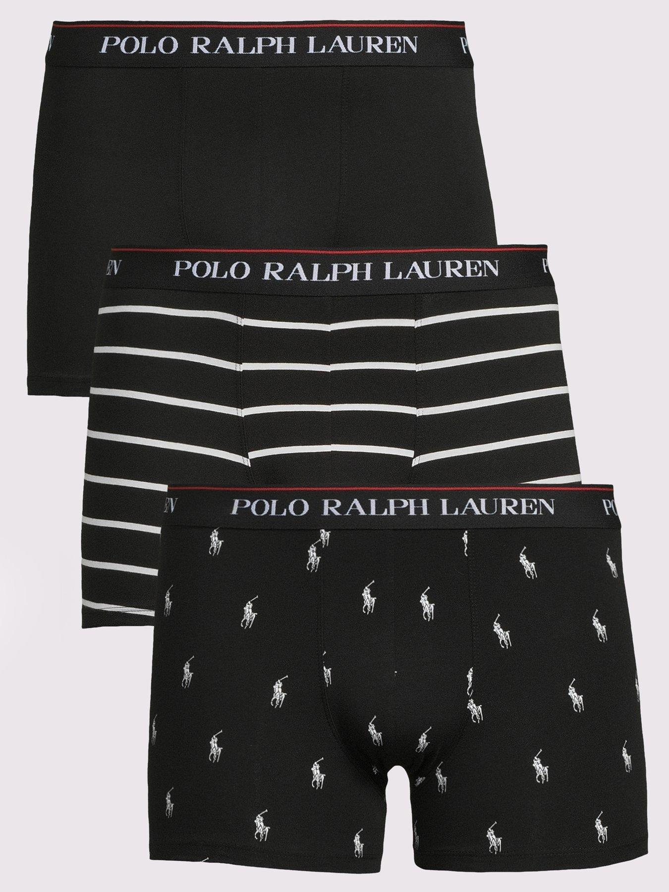 Polo Ralph Lauren 3 Pack Stretch Cotton Trunks Multi littlewoods