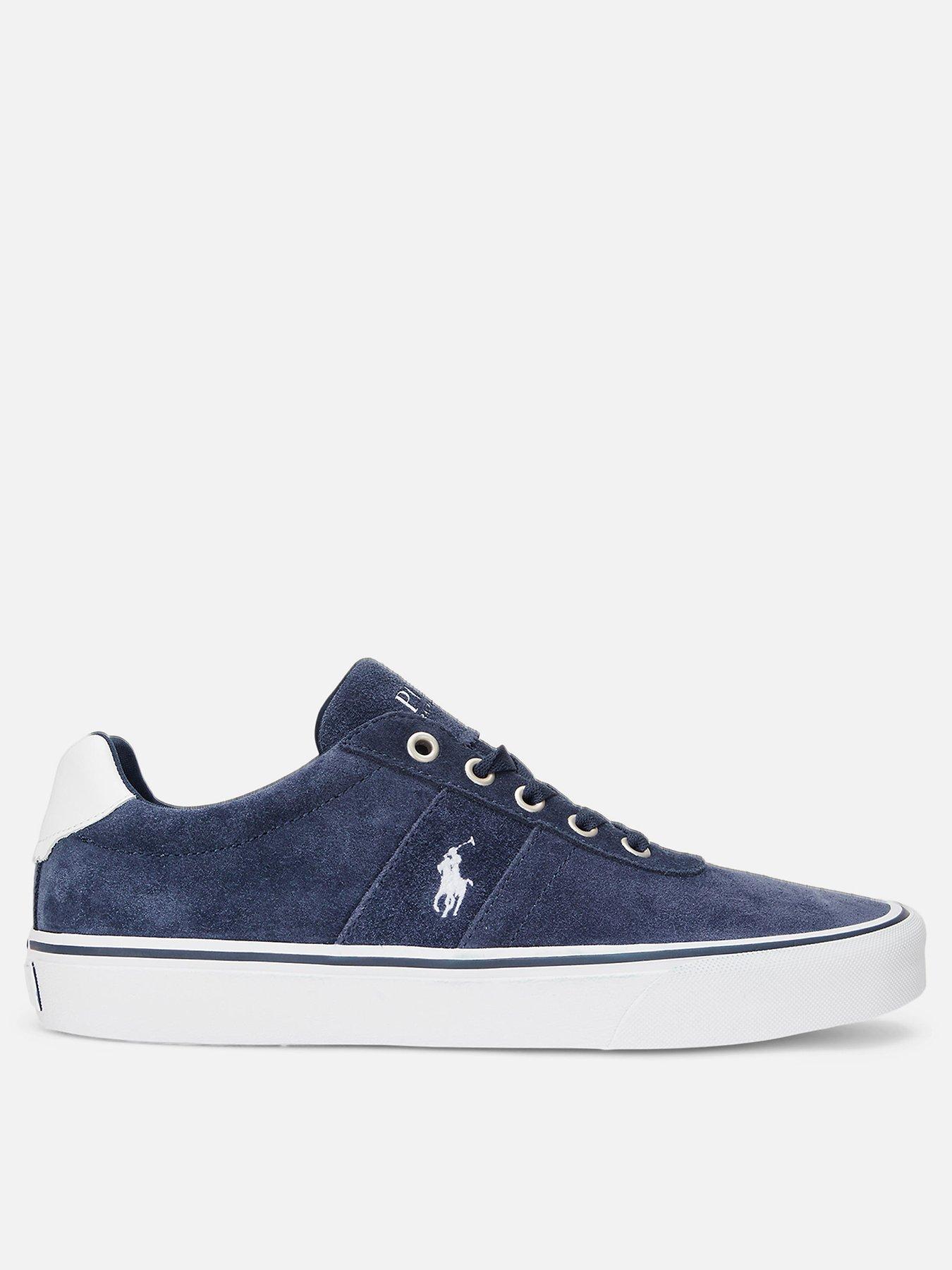 Hanford Suede Trainers Navy White