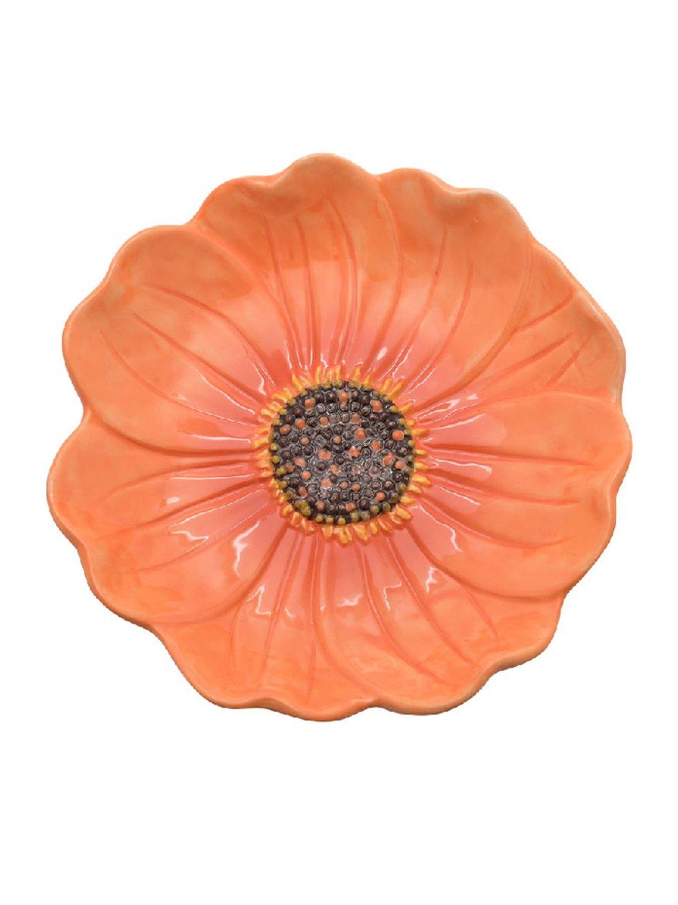 Image 5 of 6 of Hestia Set of 4 Bright Flower Plates