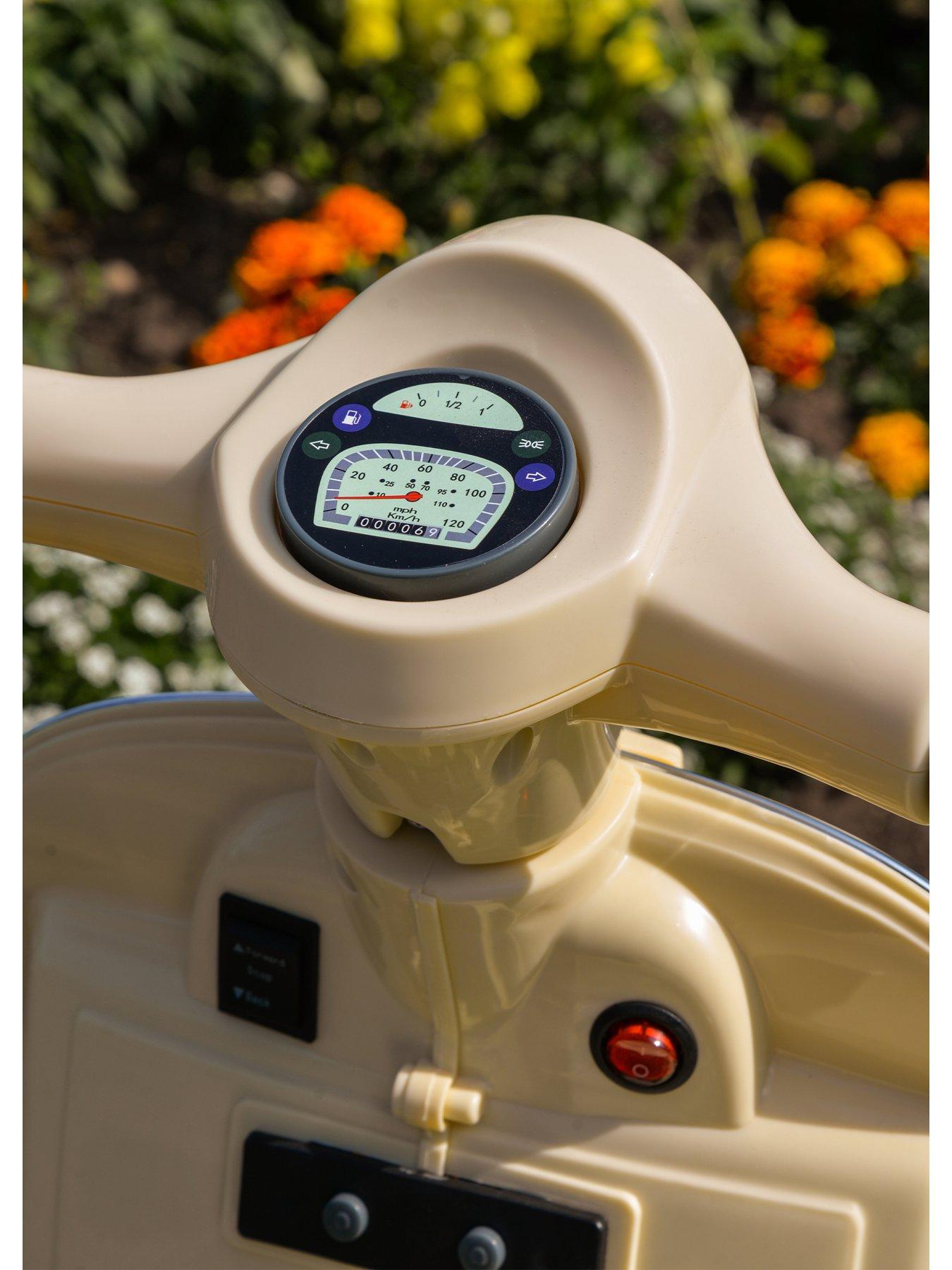 Image 4 of 7 of MoVe 6V Electric Vespa Ride-On for Kids