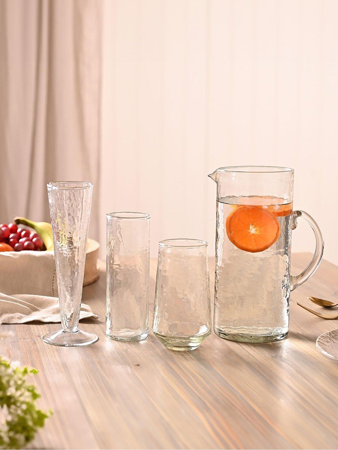  image of hestia-set-of-4-hammered-style-champagne-flute-glasses