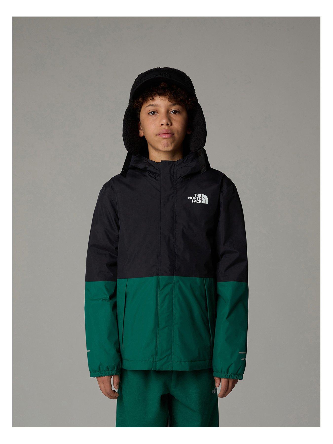 undefined Junior Boys Warm Antora Rain Jacket - Green