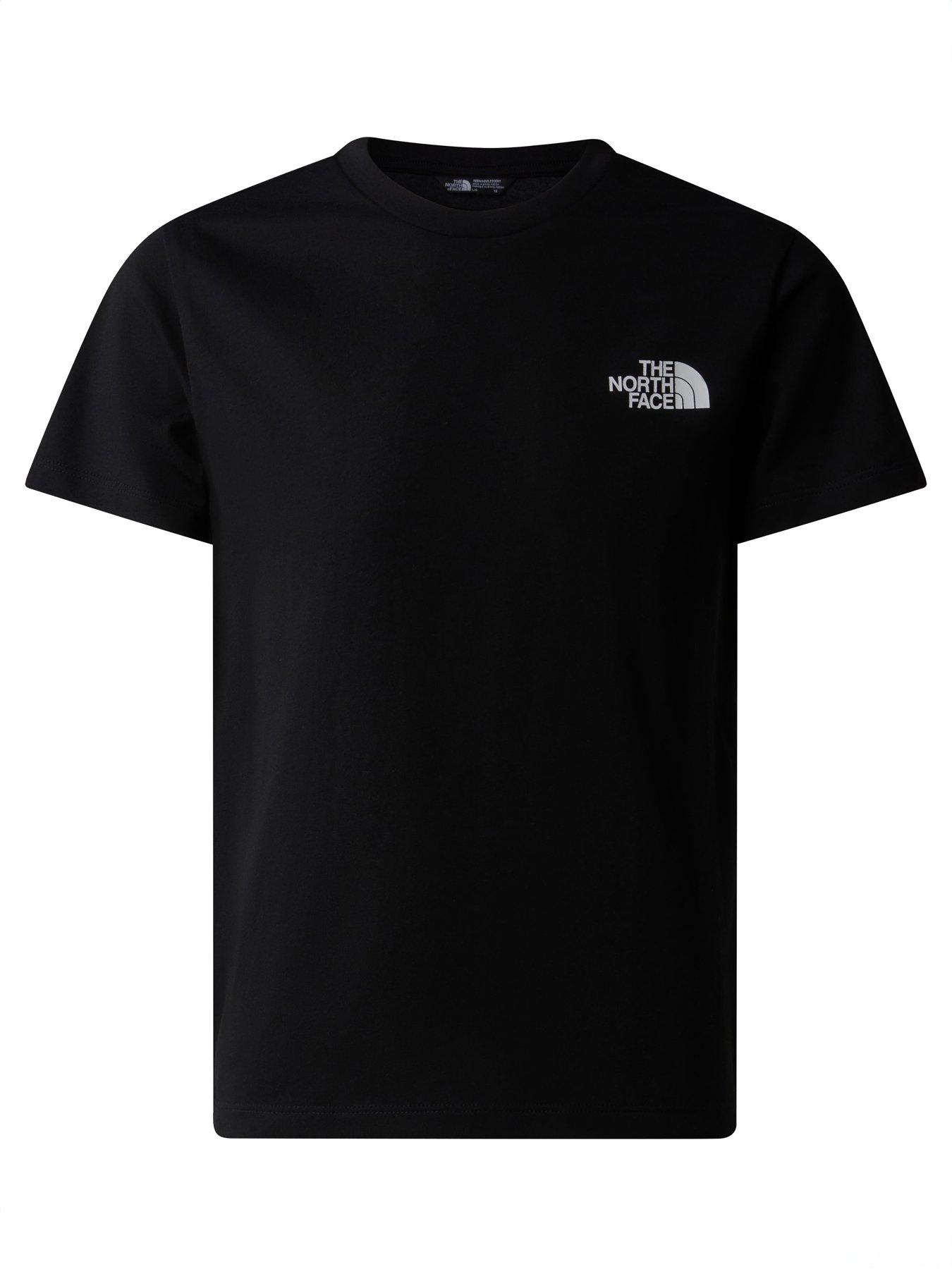  image of the-north-face-juniors-short-sleeve-simple-dome-t-shirt-black