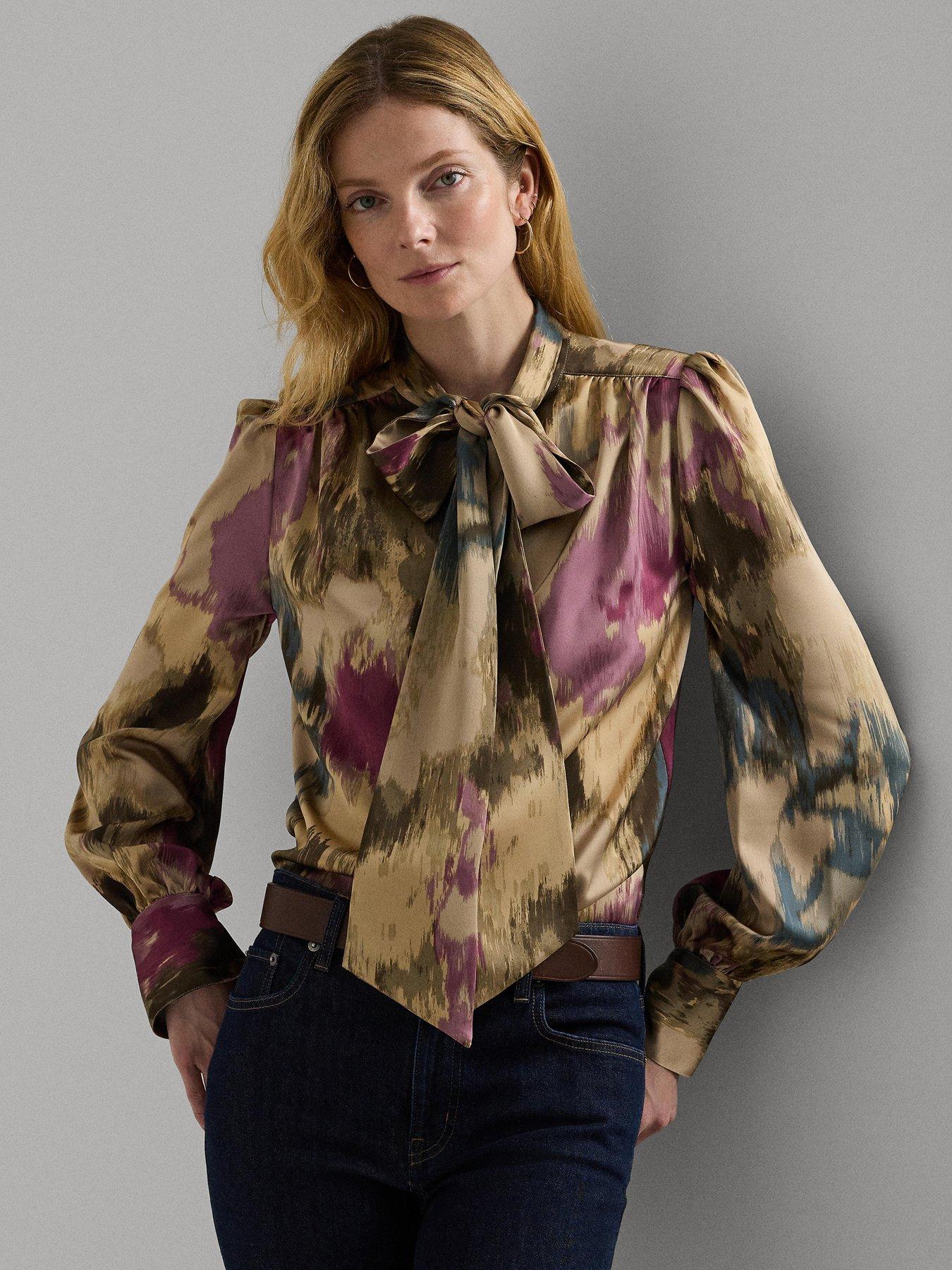 undefined Klaryce Long Sleeve Shirt - Brown