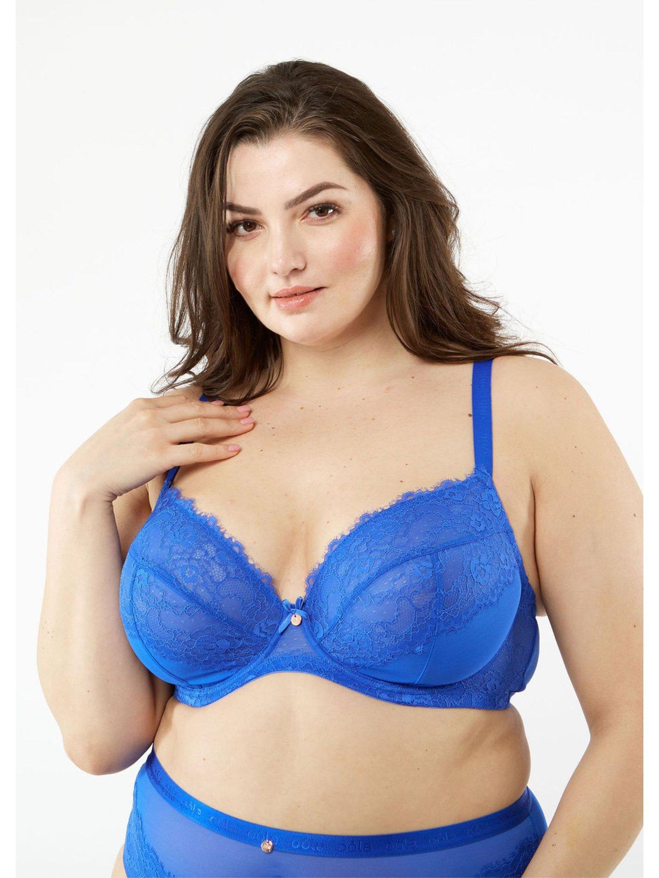 Oola Lace  &  Logo Non Padded Underwired Bra