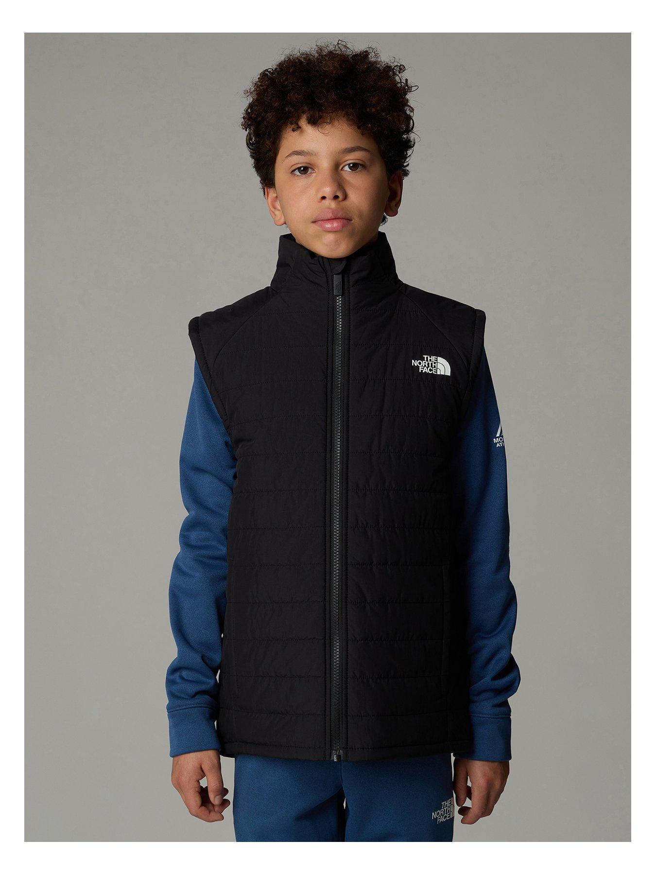 Image 1 of 4 of THE NORTH FACE Junior Boys Never Stop Synthetic Vest - Black