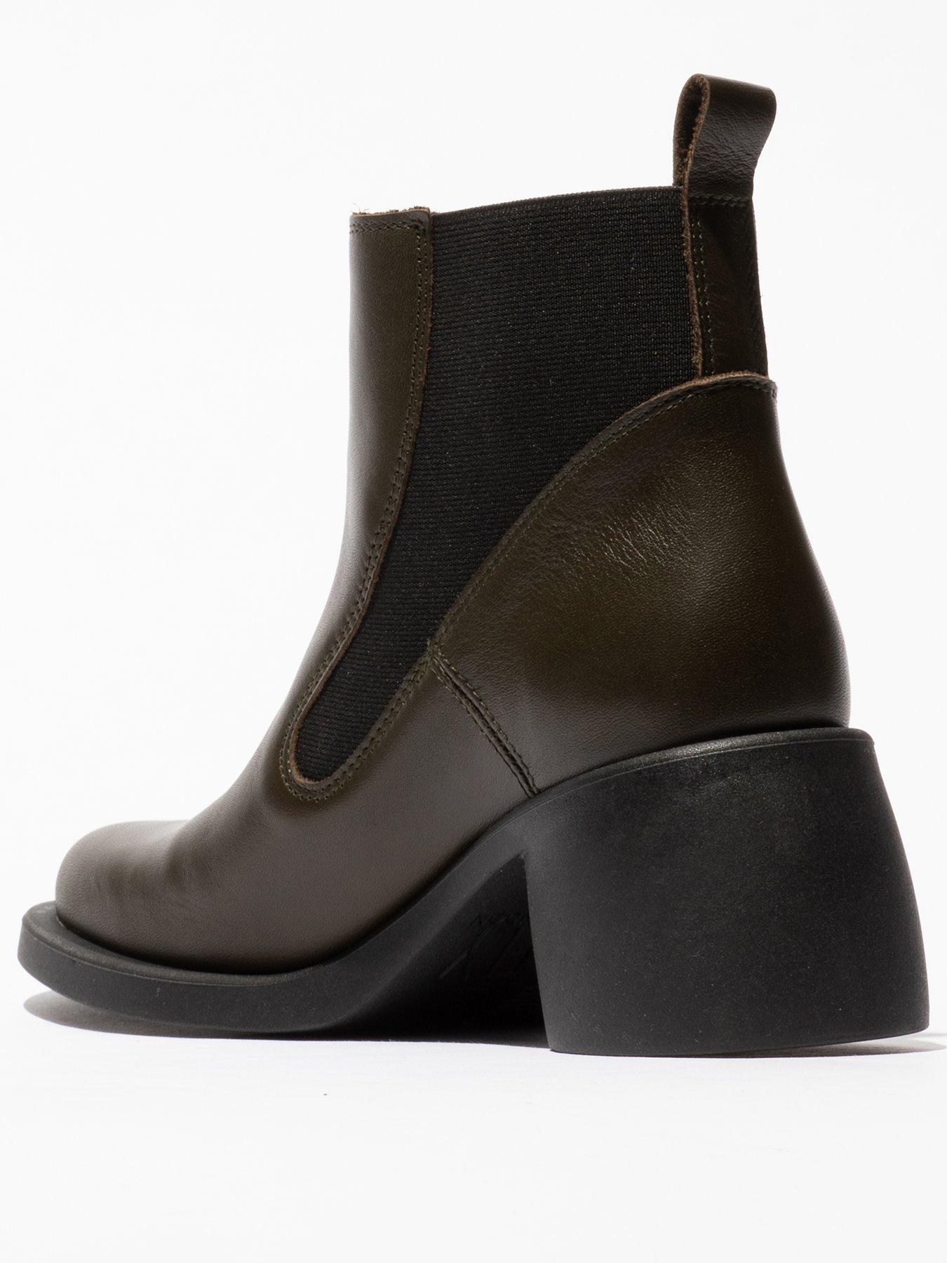  image of fly-london-hagy149fly-heeled-ankle-boot-military