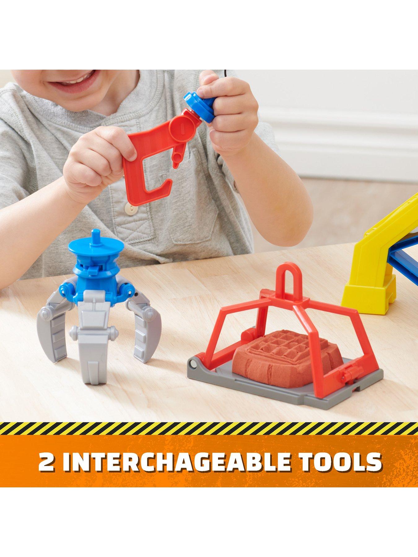  image of rubble-crew-barkyard-crane-tower-playset-with-kinetic-sand