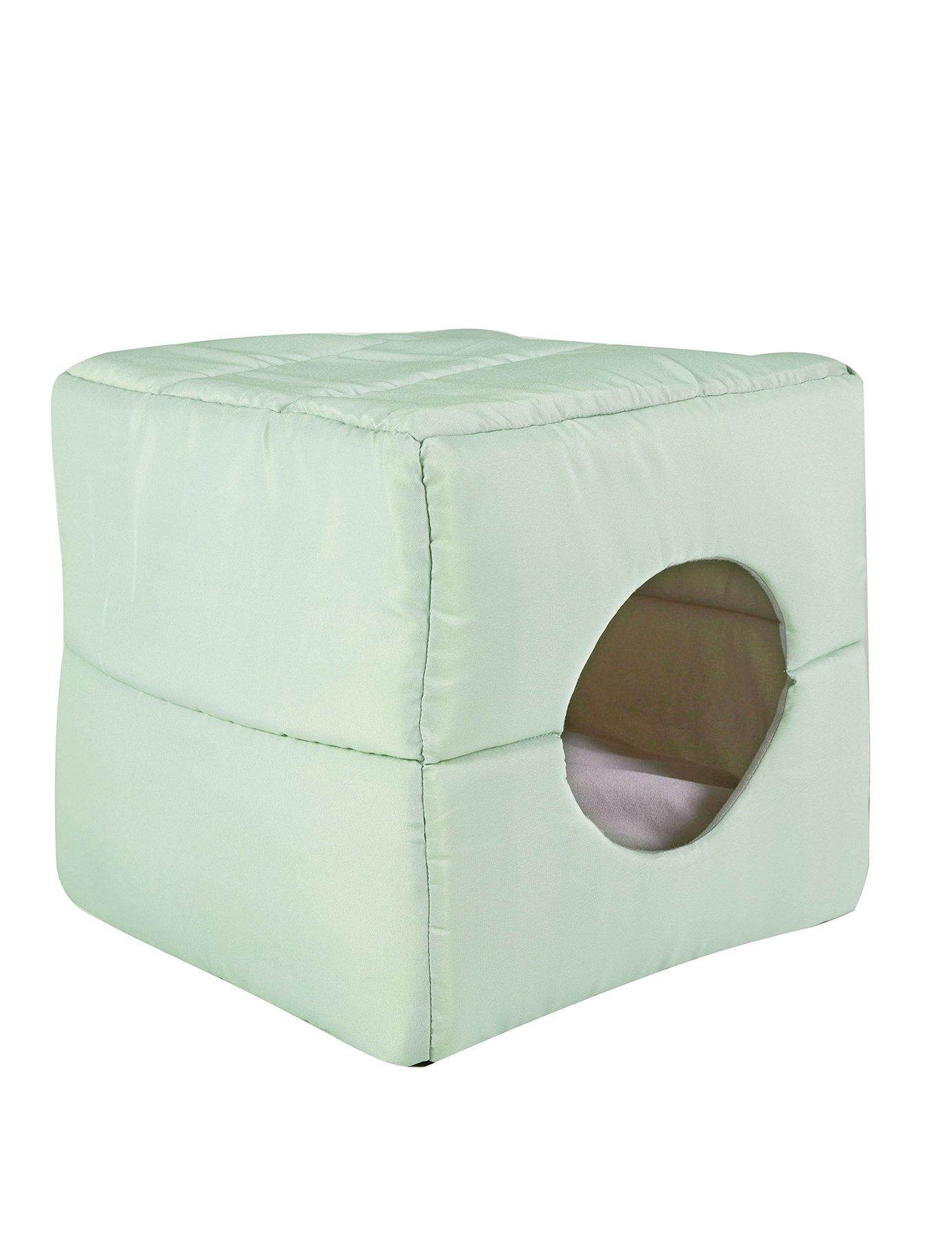 Banbury & Co 2-in-1 Foldable Pet Cave Bed -Green