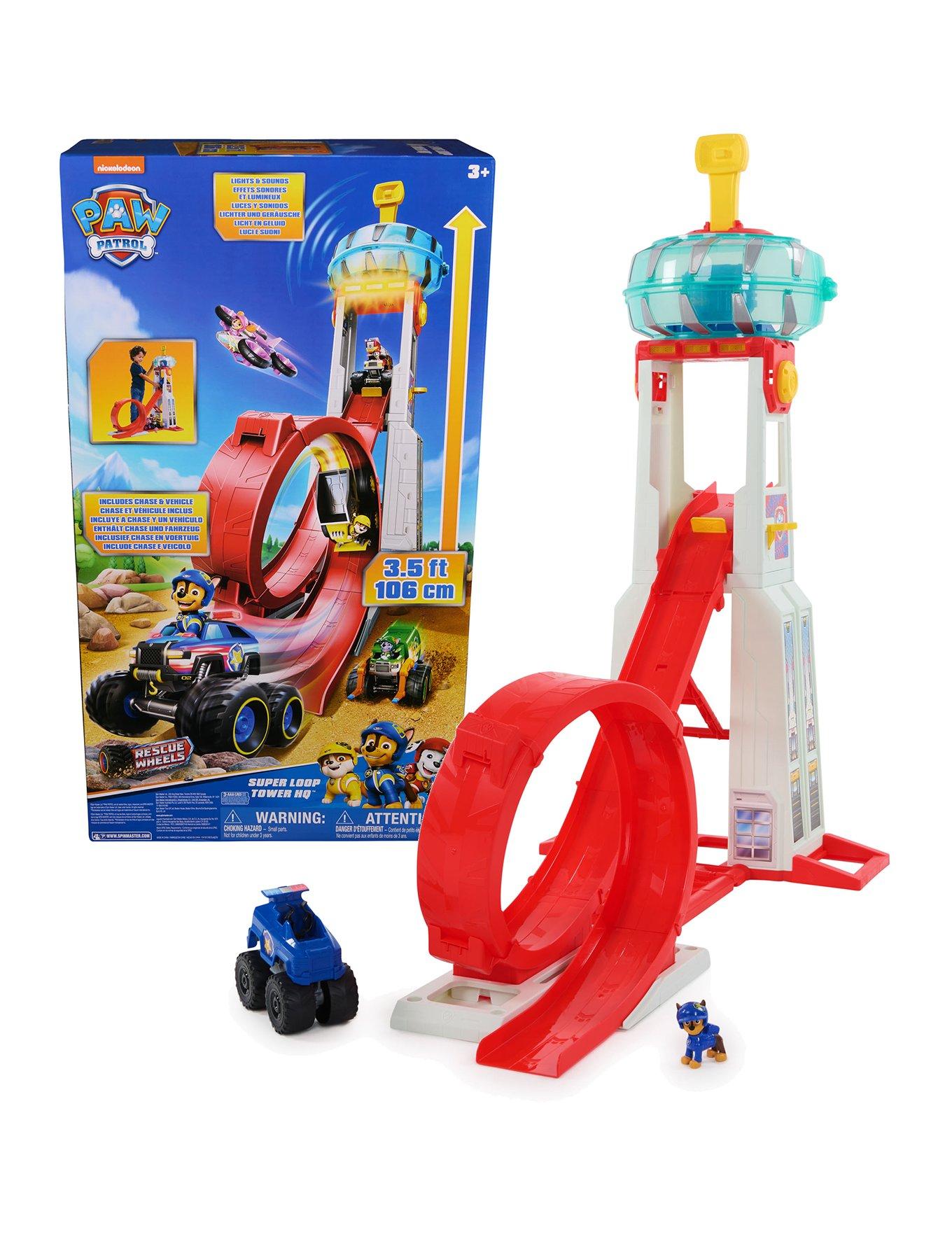 Paw Patrol Rescue Wheels Super Loop Tower HQ (3.5ft Tall)