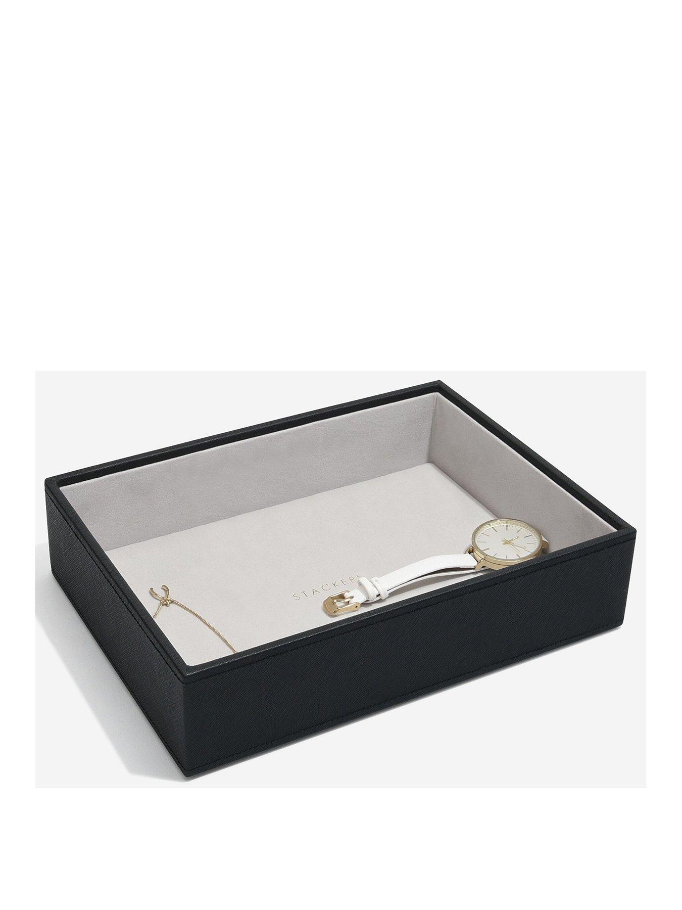 undefined Classic Deep Open Tray - Black