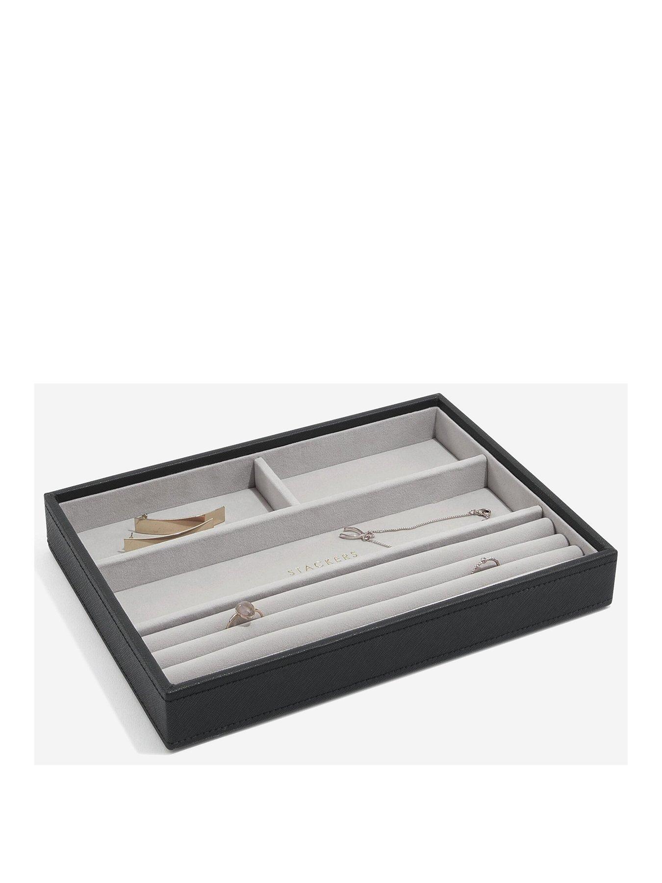 undefined Classic 4 Section Tray - Black