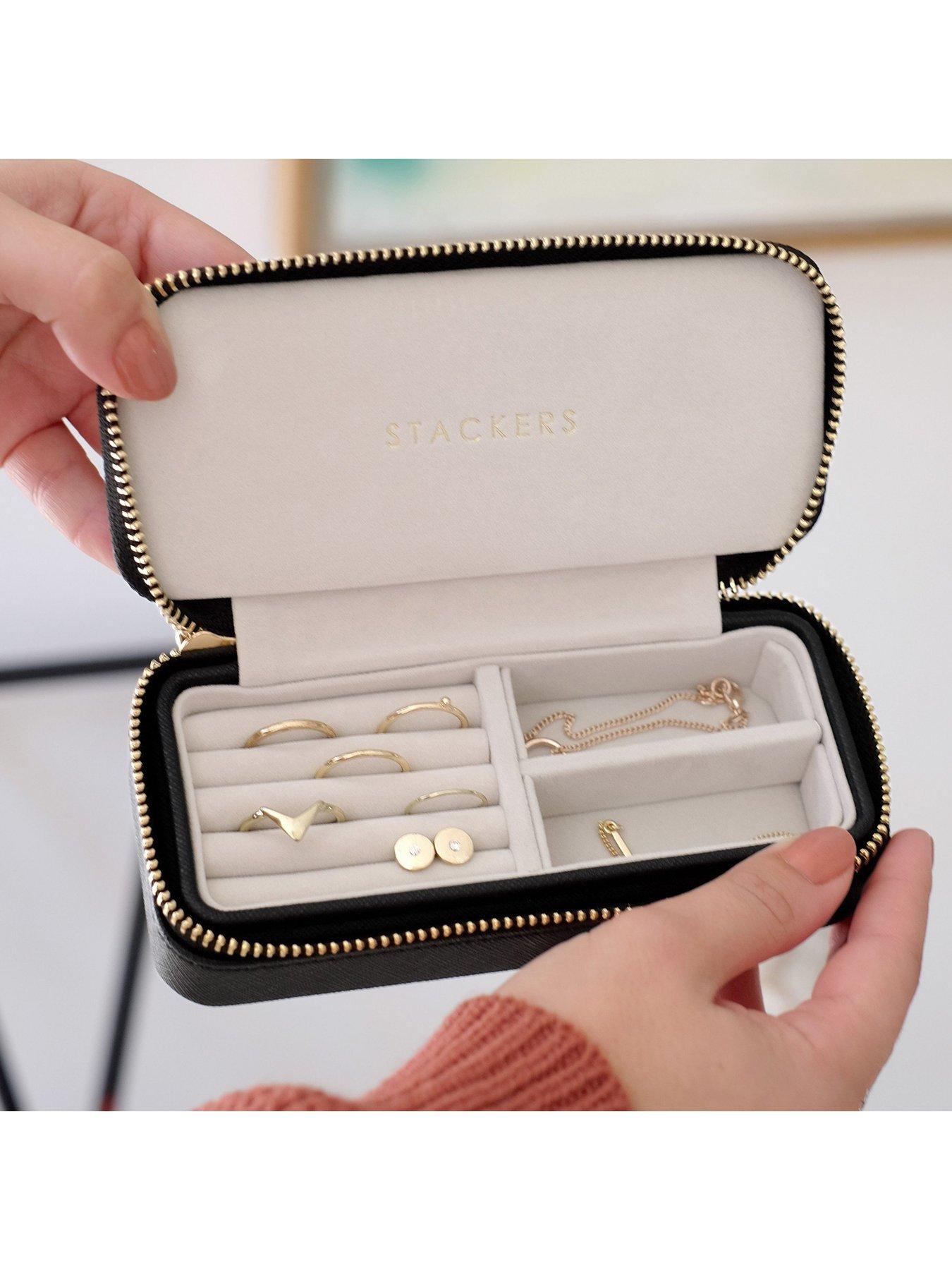  image of stackers-medium-travel-box-black