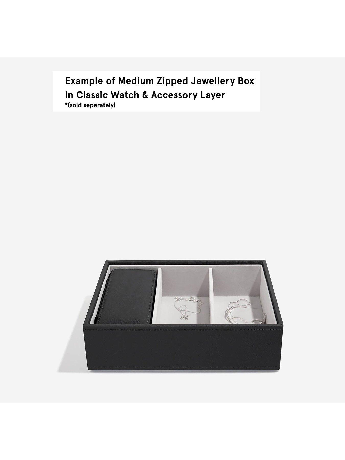  image of stackers-medium-travel-box-black