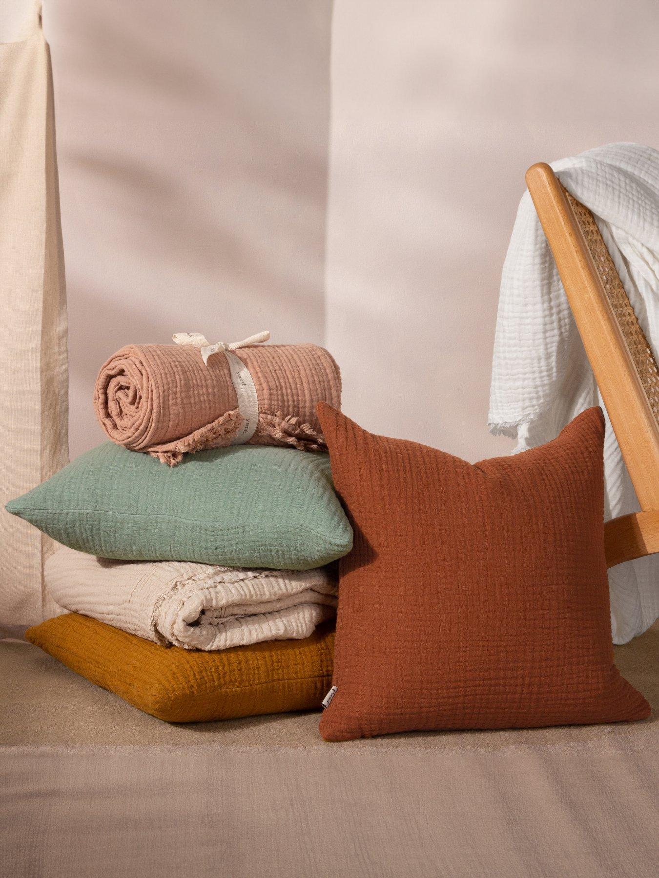  image of yard-lark-cushion-pink-clay