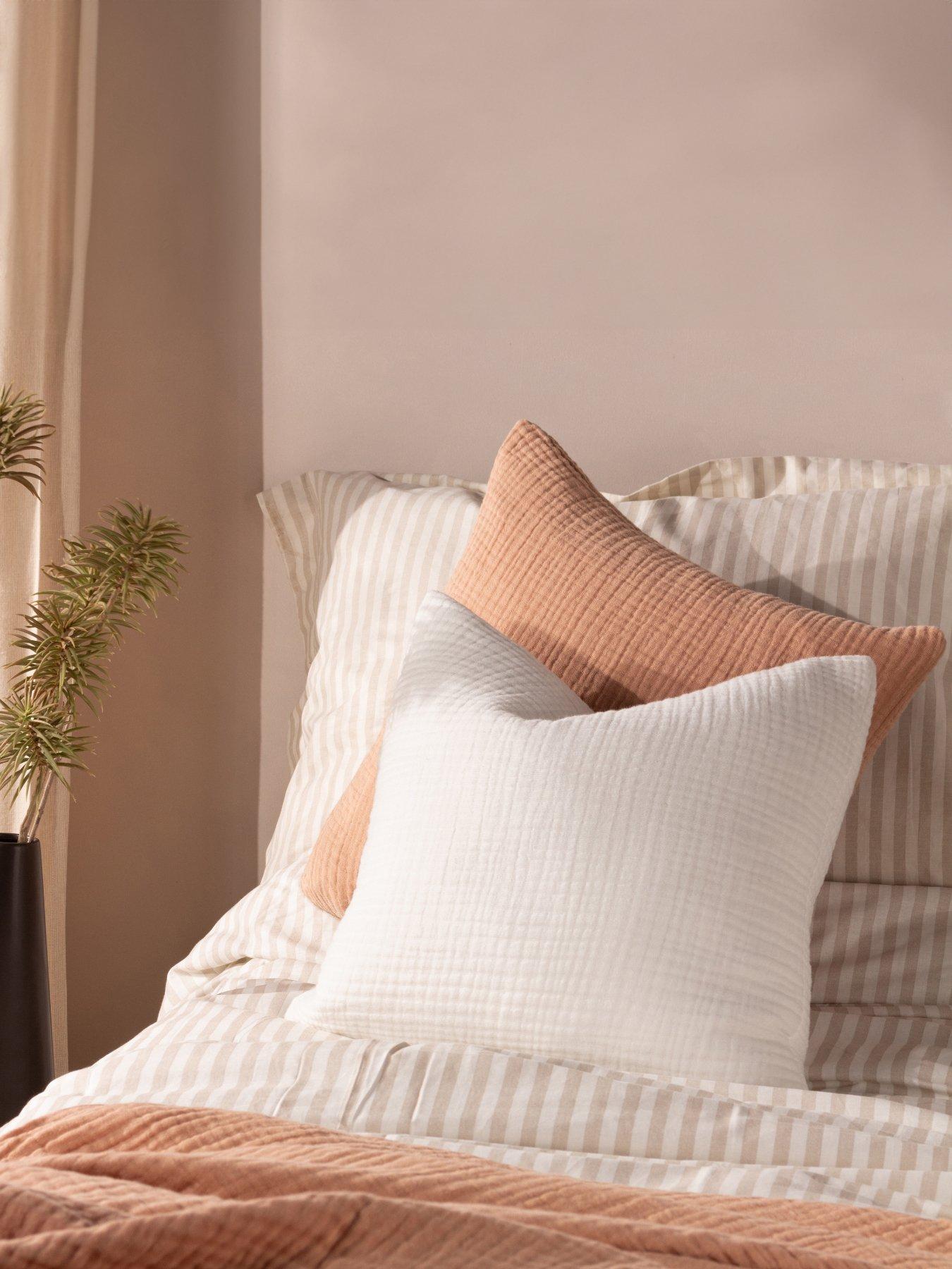 Yard Lark Cushion - White
