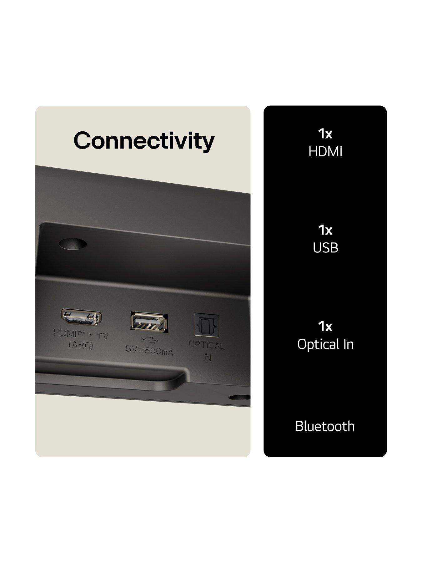 Image 7 of 7 of LG US60T Soundbar &ndash; Compact Soundbar with Powerful Audio