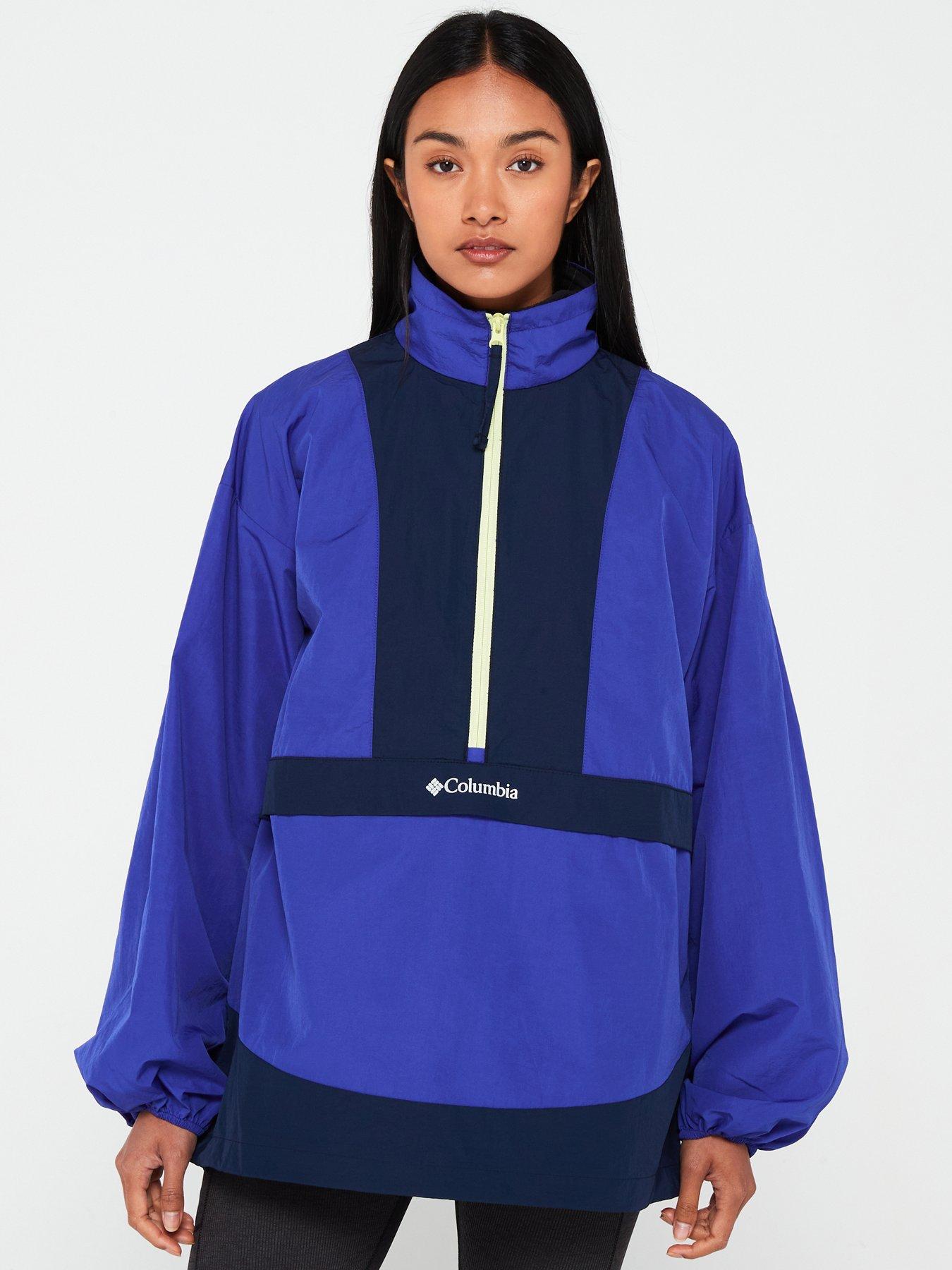 Womens anorak windbreaker top