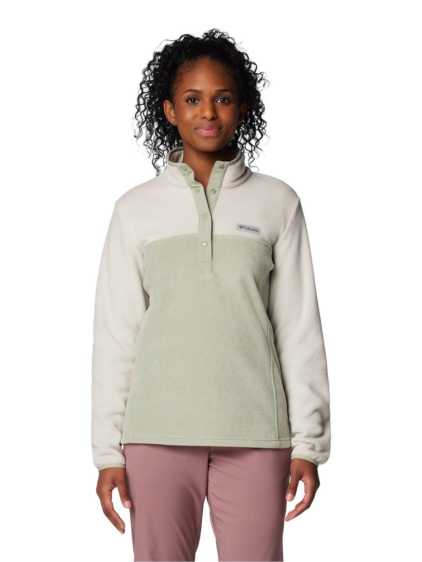  image of columbia-womens-benton-springs-12-snap-pull-over-fleece-brown