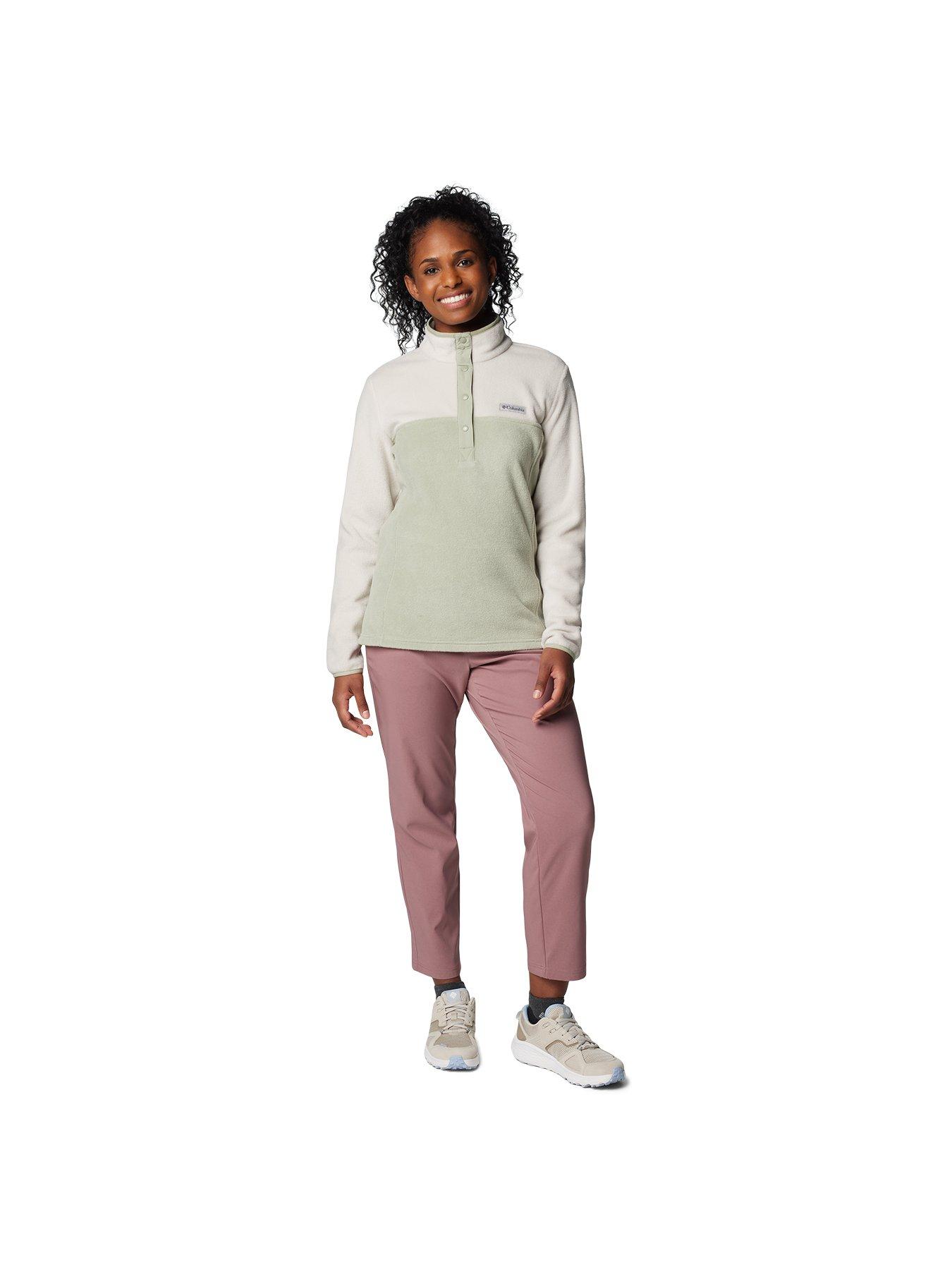  image of columbia-womens-benton-springs-12-snap-pull-over-fleece-brown