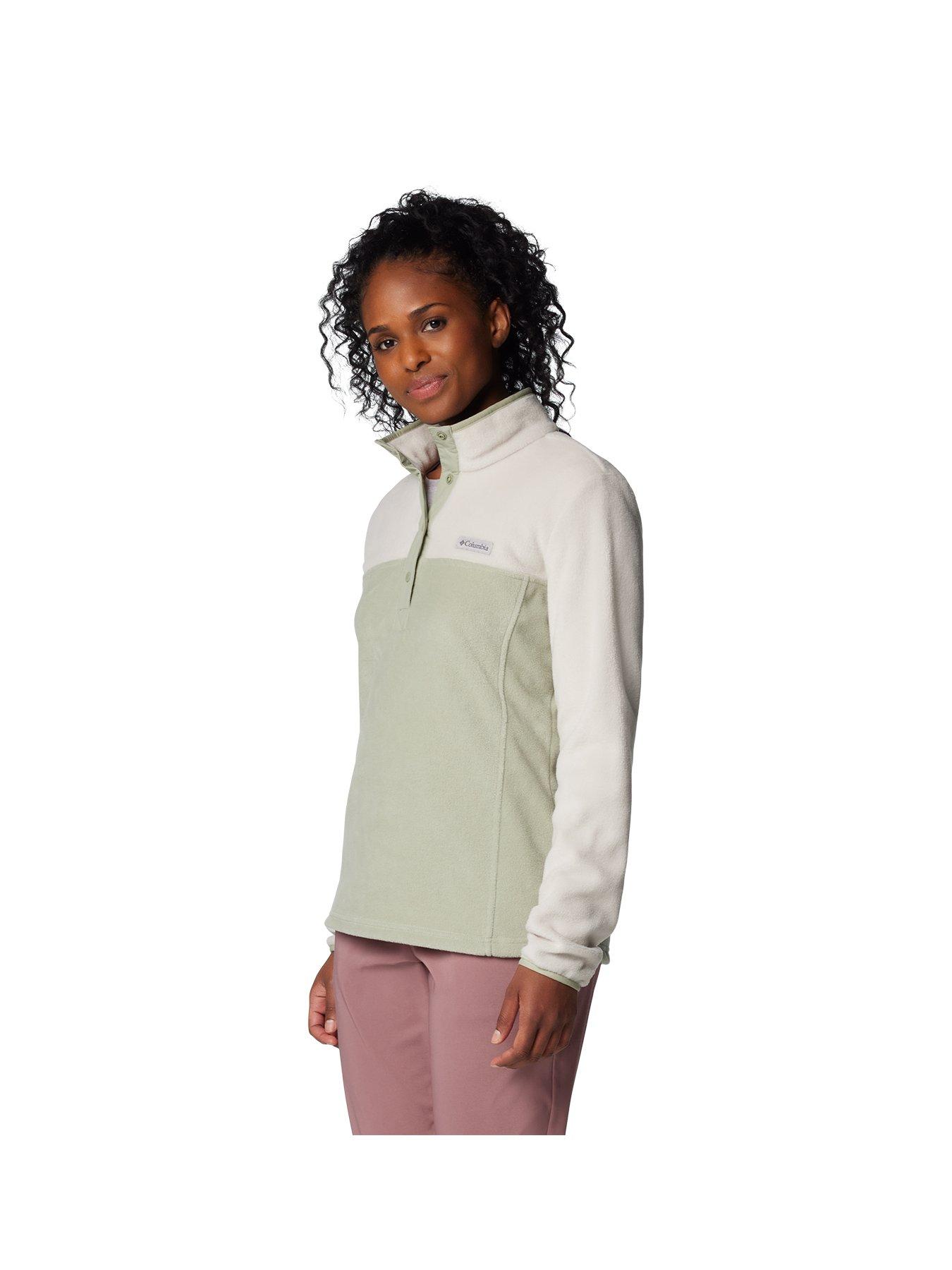  image of columbia-womens-benton-springs-12-snap-pull-over-fleece-brown