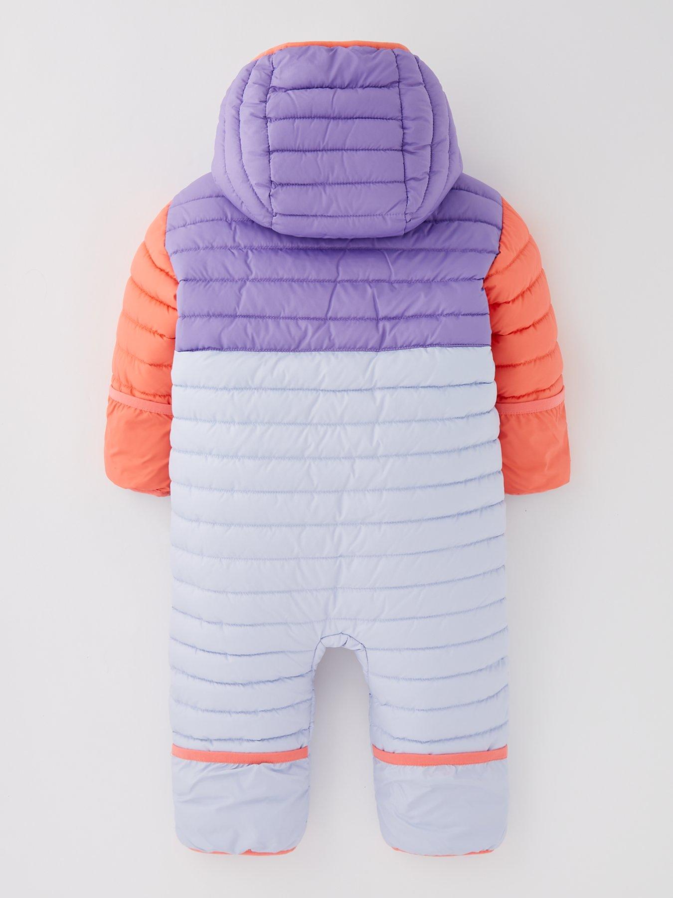  image of columbia-youth-infant-powder-lite-ii-reversible-bunting-purple