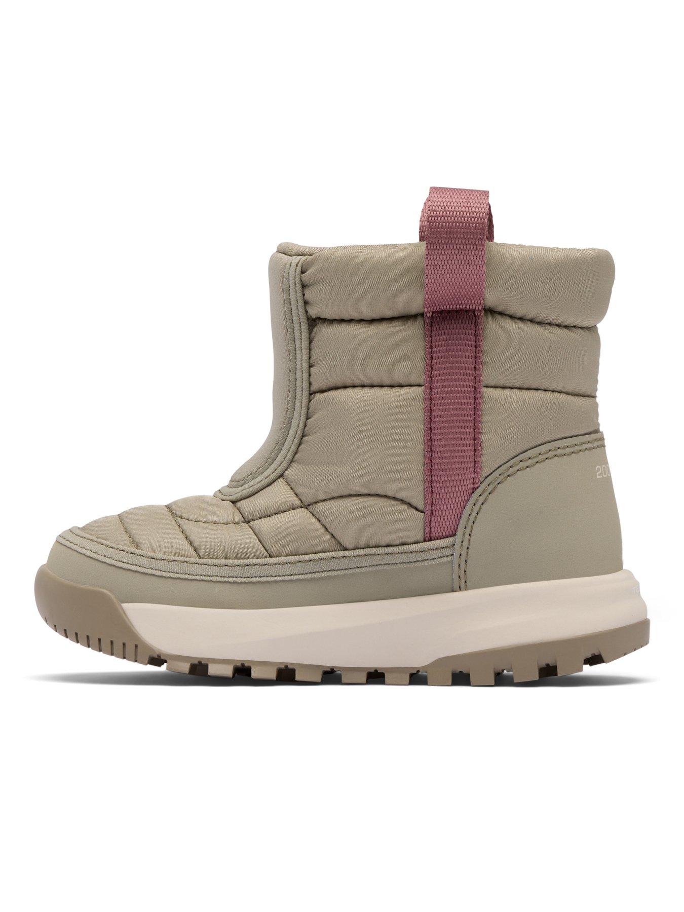  image of columbia-youth-unisex-little-childrens-snowtrot-mid-boots-green