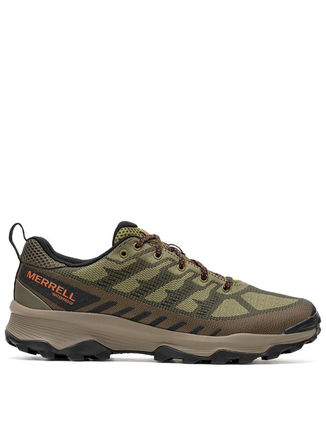 undefined Mens Speed Waterproof Hiking Shoes - Avocado / Kangaroo