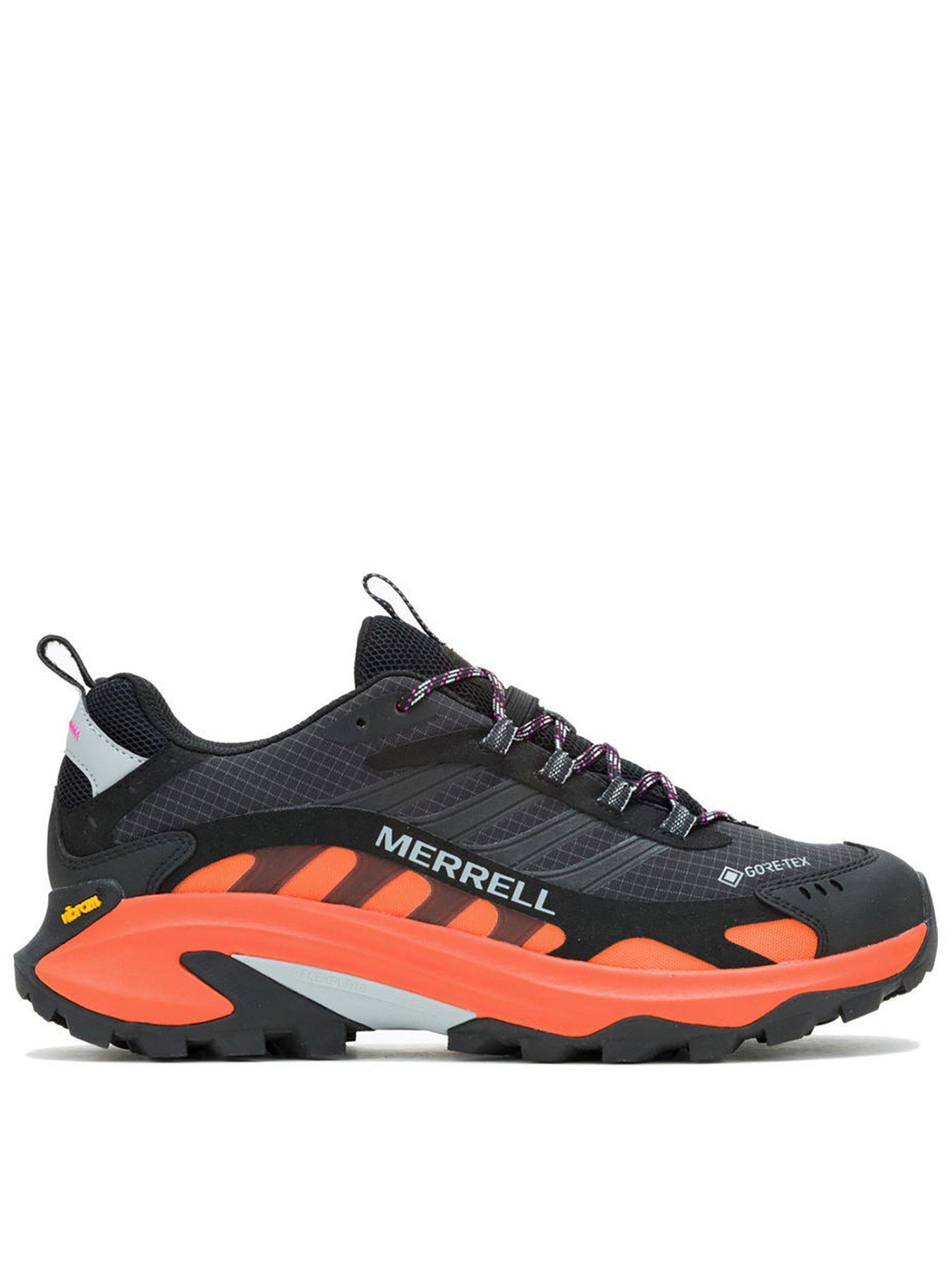 undefined Men's Moab Speed 2 Gore-Tex Hiking Shoes Orange/Black