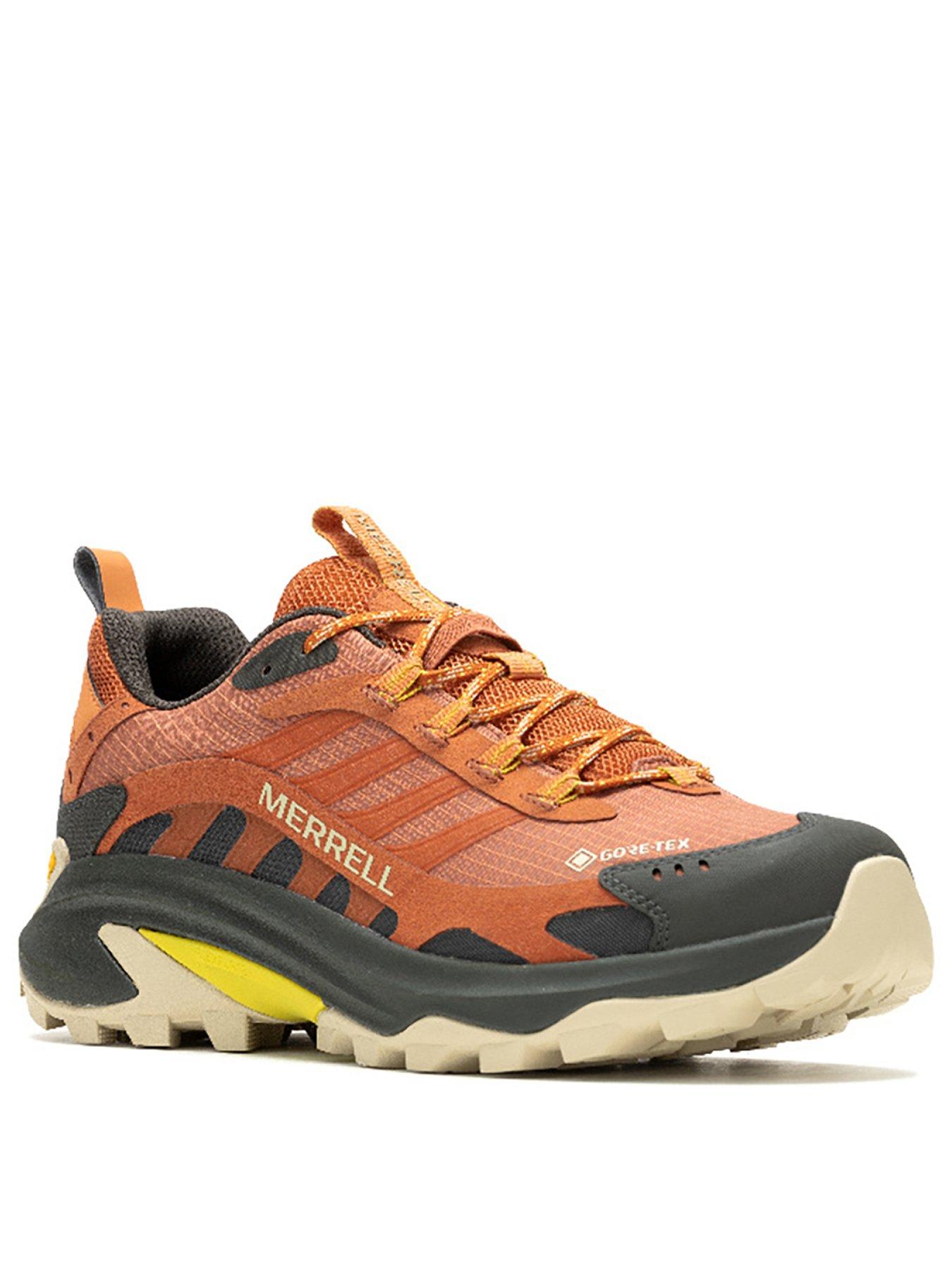  image of merrell-mens-moab-speed-goretex-hiking-shoes-orange