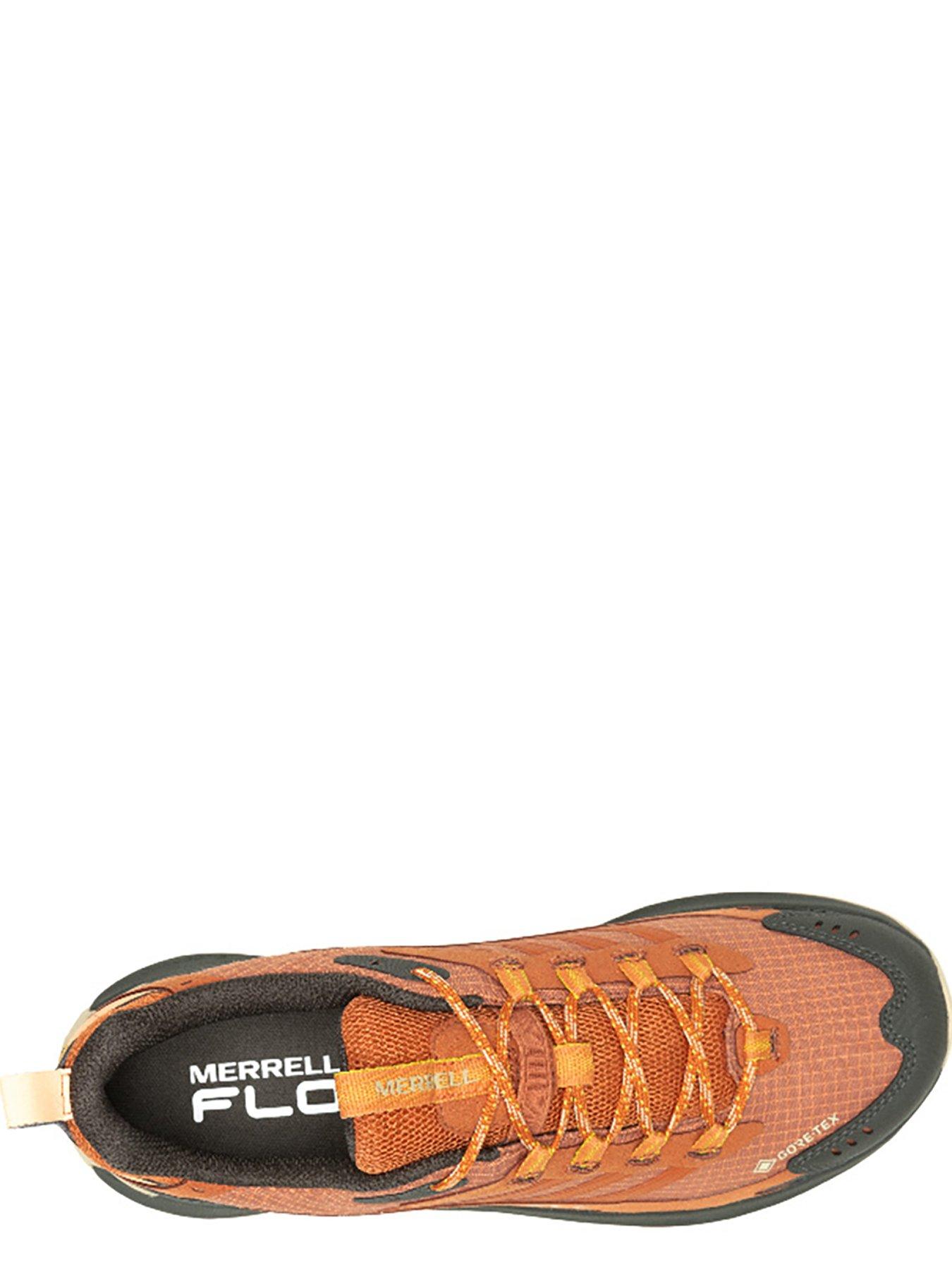  image of merrell-mens-moab-speed-goretex-hiking-shoes-orange