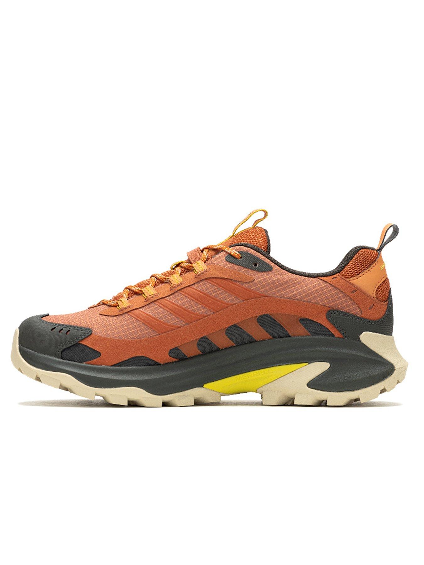  image of merrell-mens-moab-speed-goretex-hiking-shoes-orange