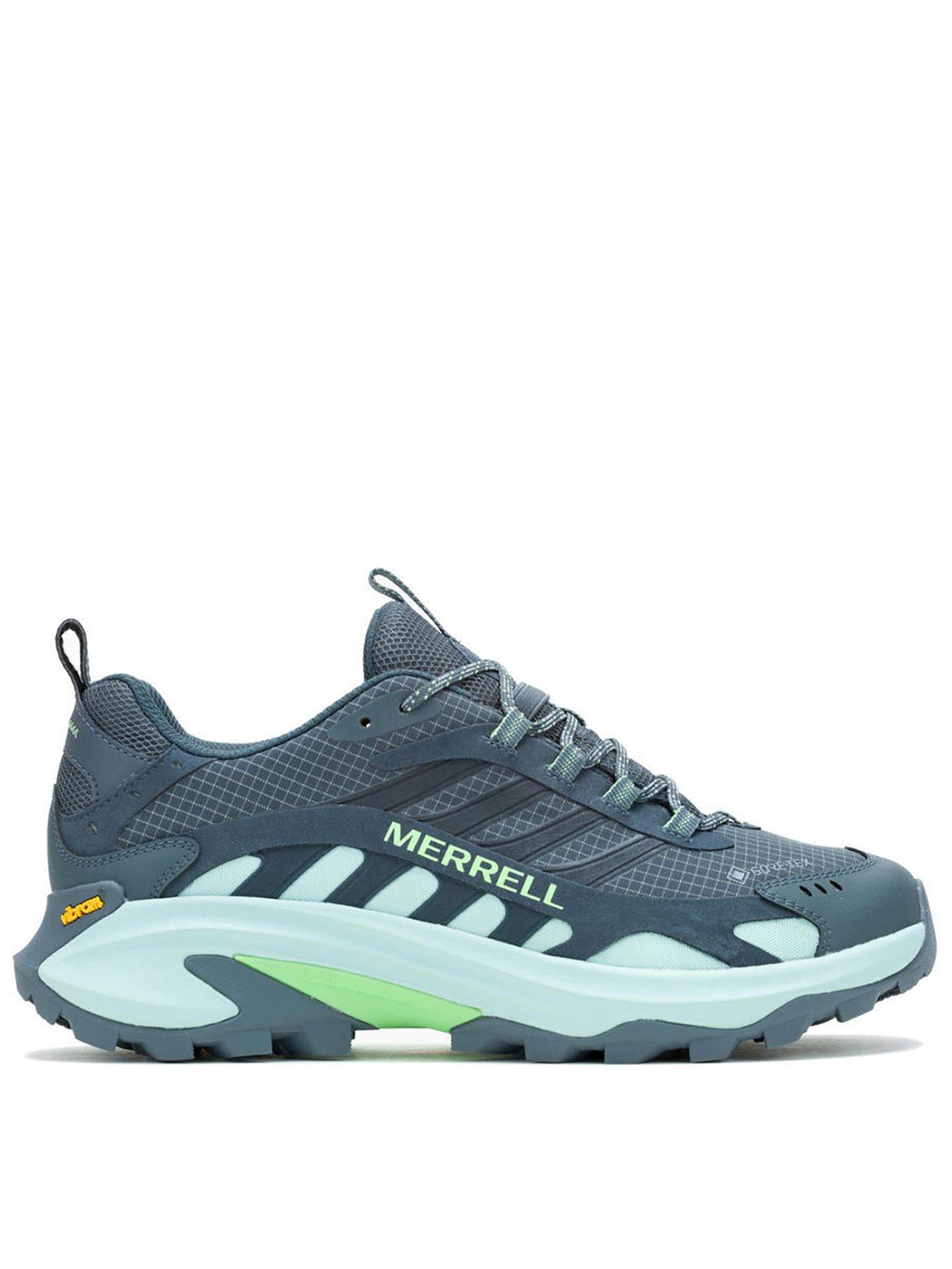 undefined Men's Moab Speed 2 Gore-Tex Hiking Shoes - Blue Grey