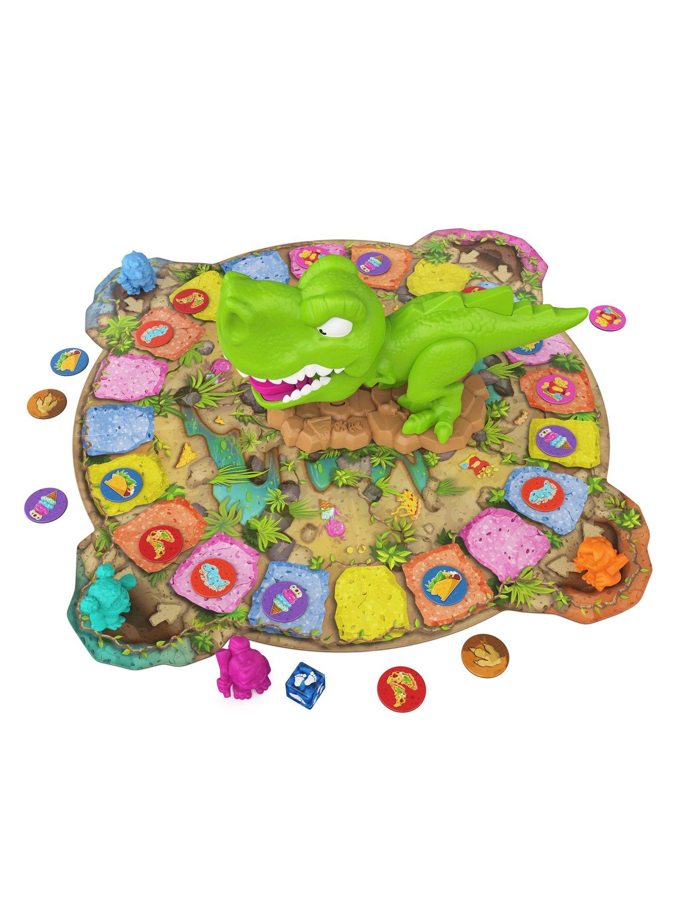 Image 5 of 7 of Spin Master Games Snack O Saurus Rex Dinosaur Interactive Board Game