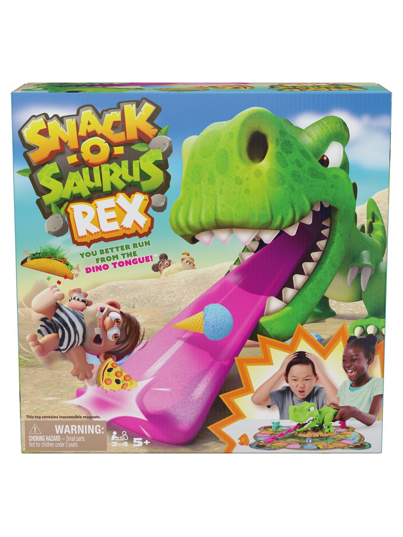 Image 7 of 7 of Spin Master Games Snack O Saurus Rex Dinosaur Interactive Board Game