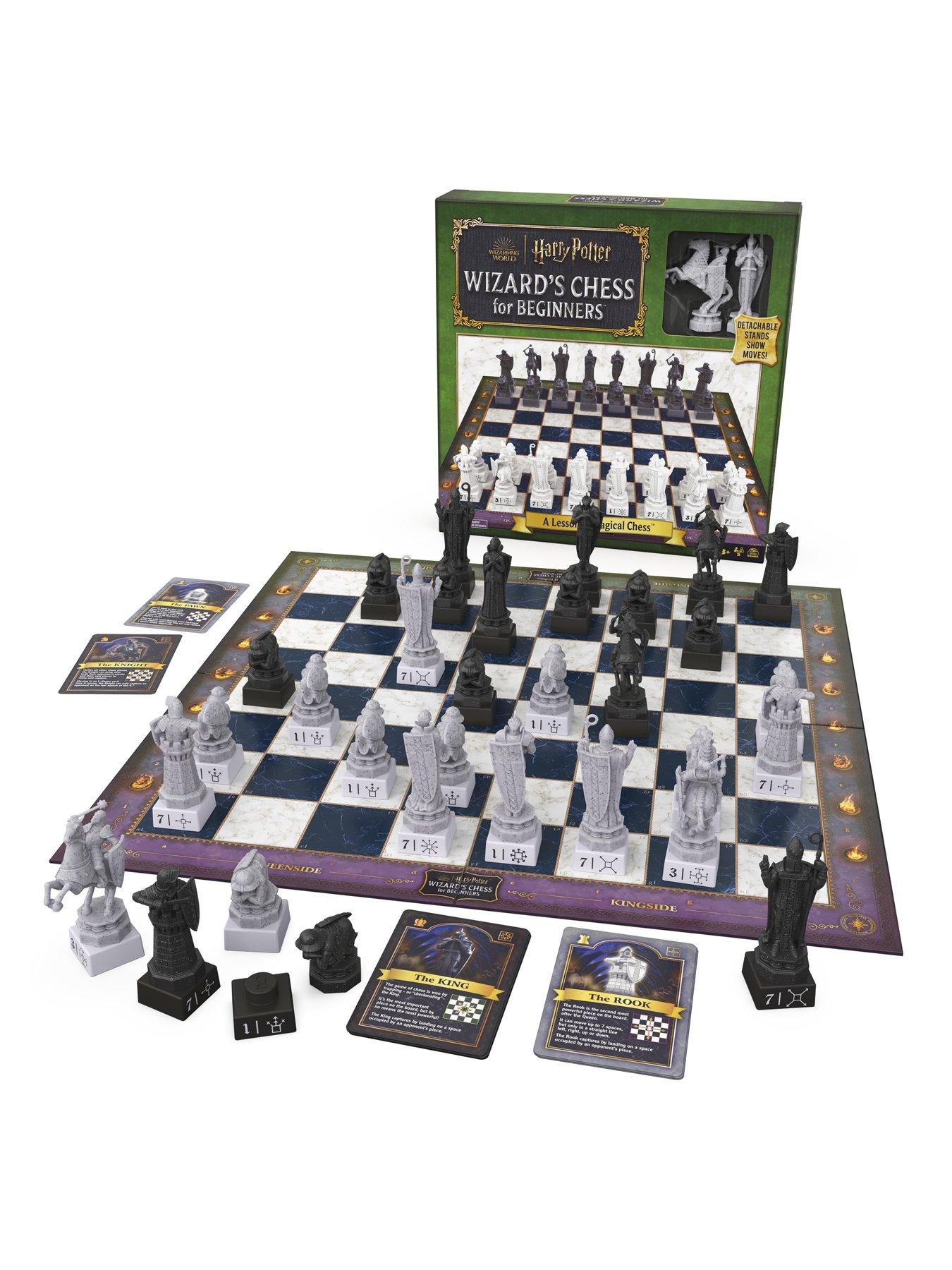 Image 2 of 5 of Spin Master Games Harry Potter Chess Teacher Game for Beginners
