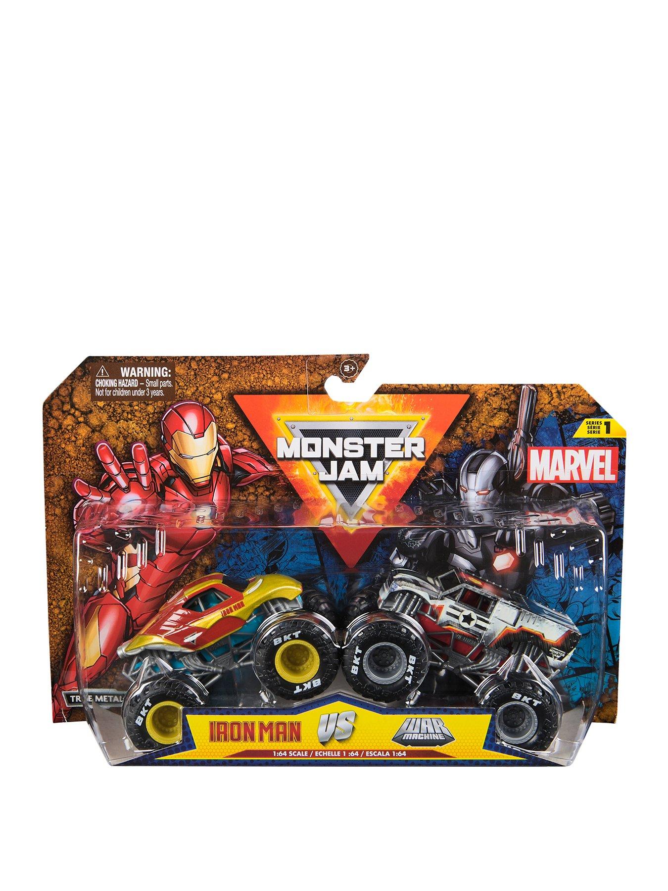  image of monster-jam-164-marvel-die-cast-truck-2-pack
