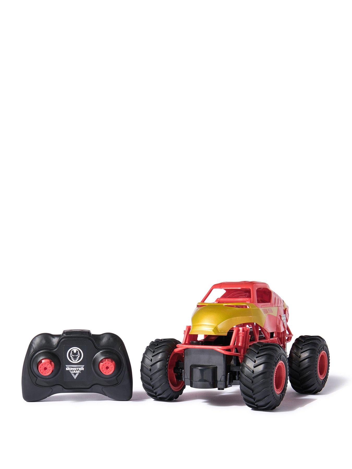 Monster Jam 1:24 RC Marvel Iron Man Truck Littlewoods
