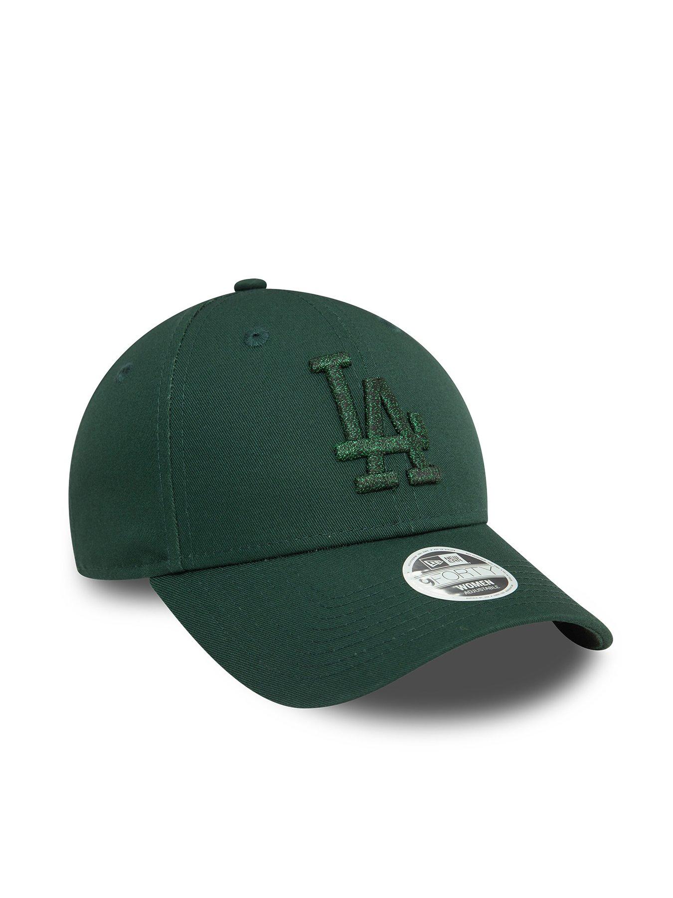  image of new-era-ladies-9forty-metallic-la-dodgers-cap--green