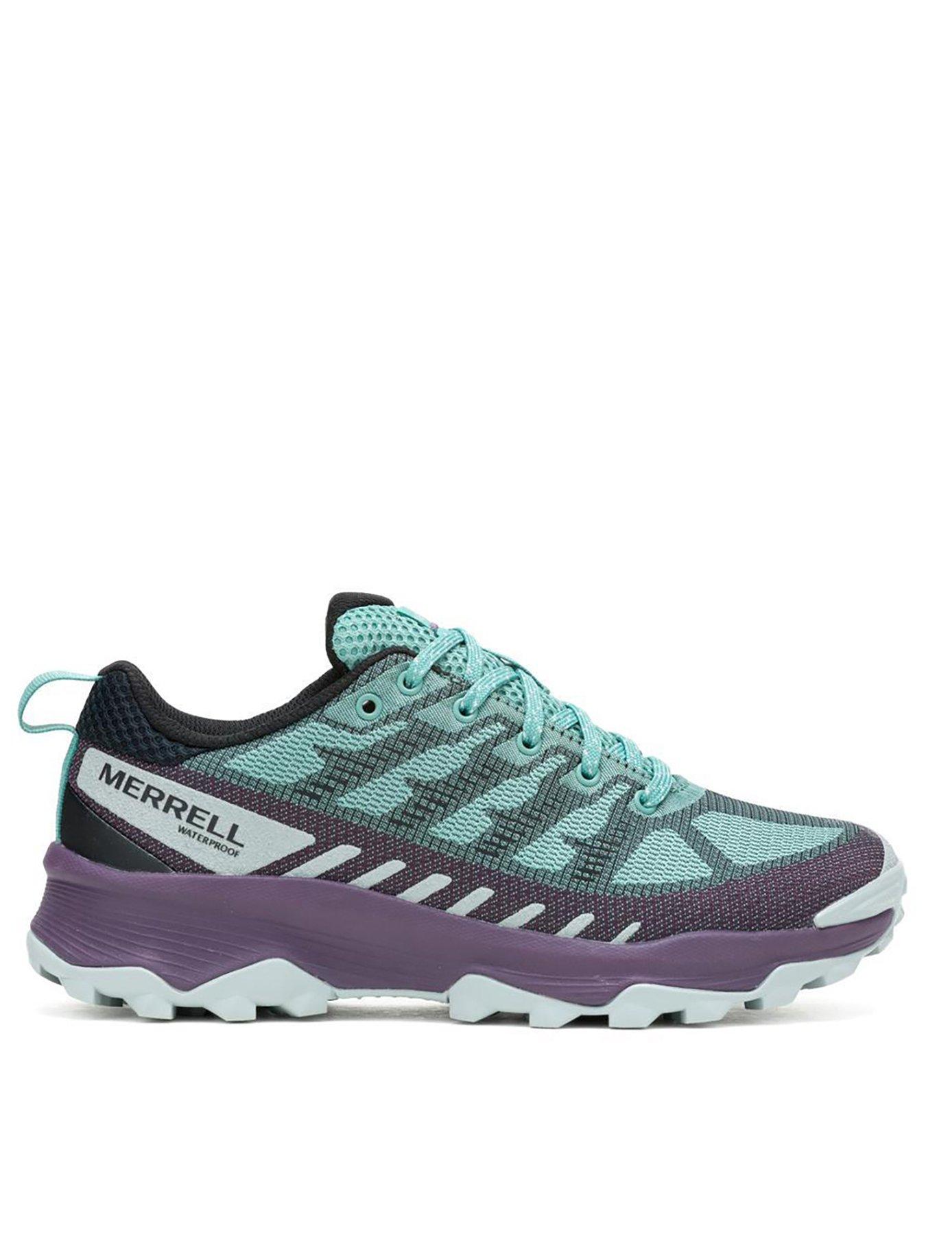 Merrell Womens Speed Waterproof Hiking Shoes - Canton/Blue