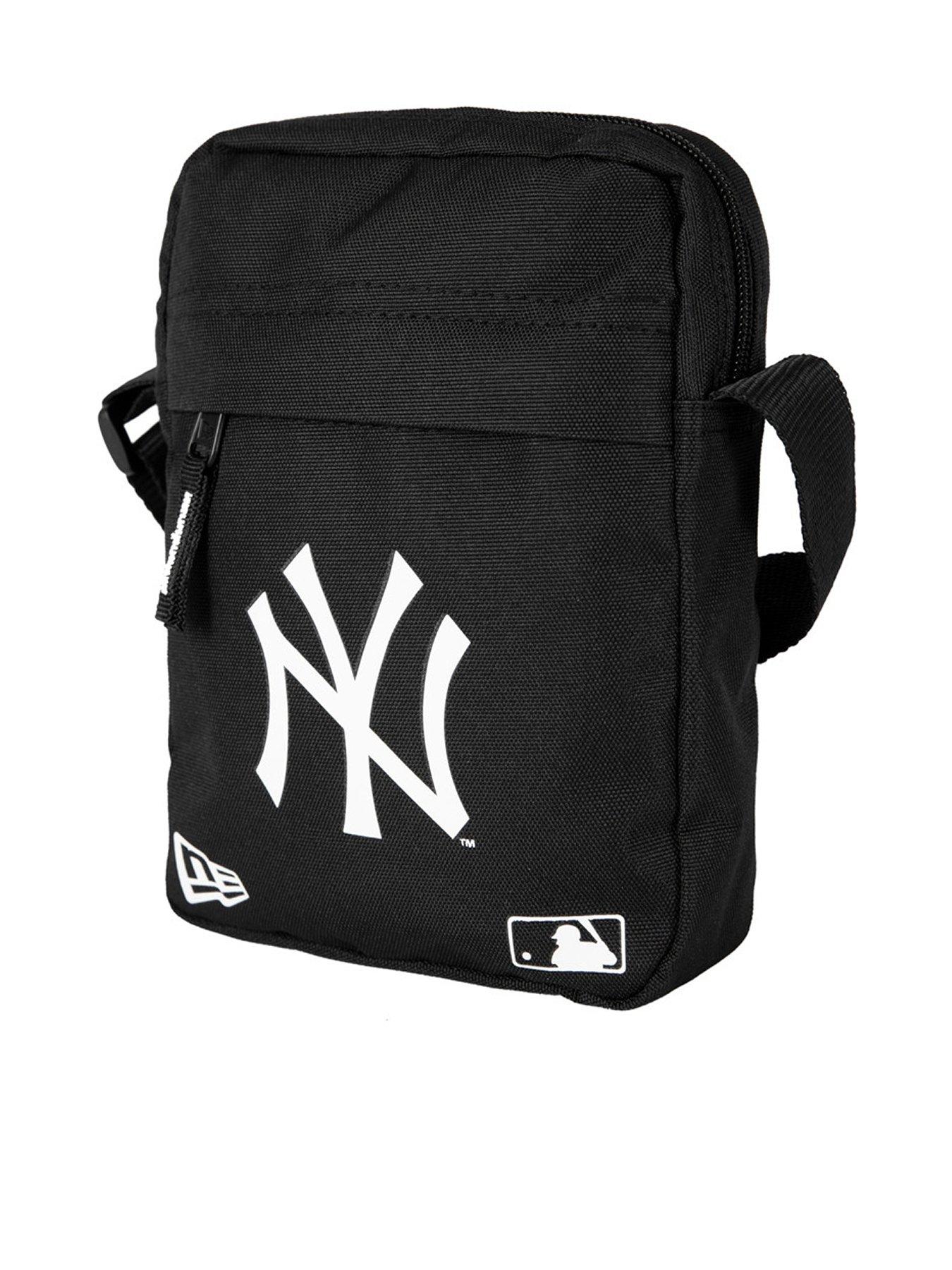  image of new-era-unisex-ny-yankees-side-bag--blackwhite