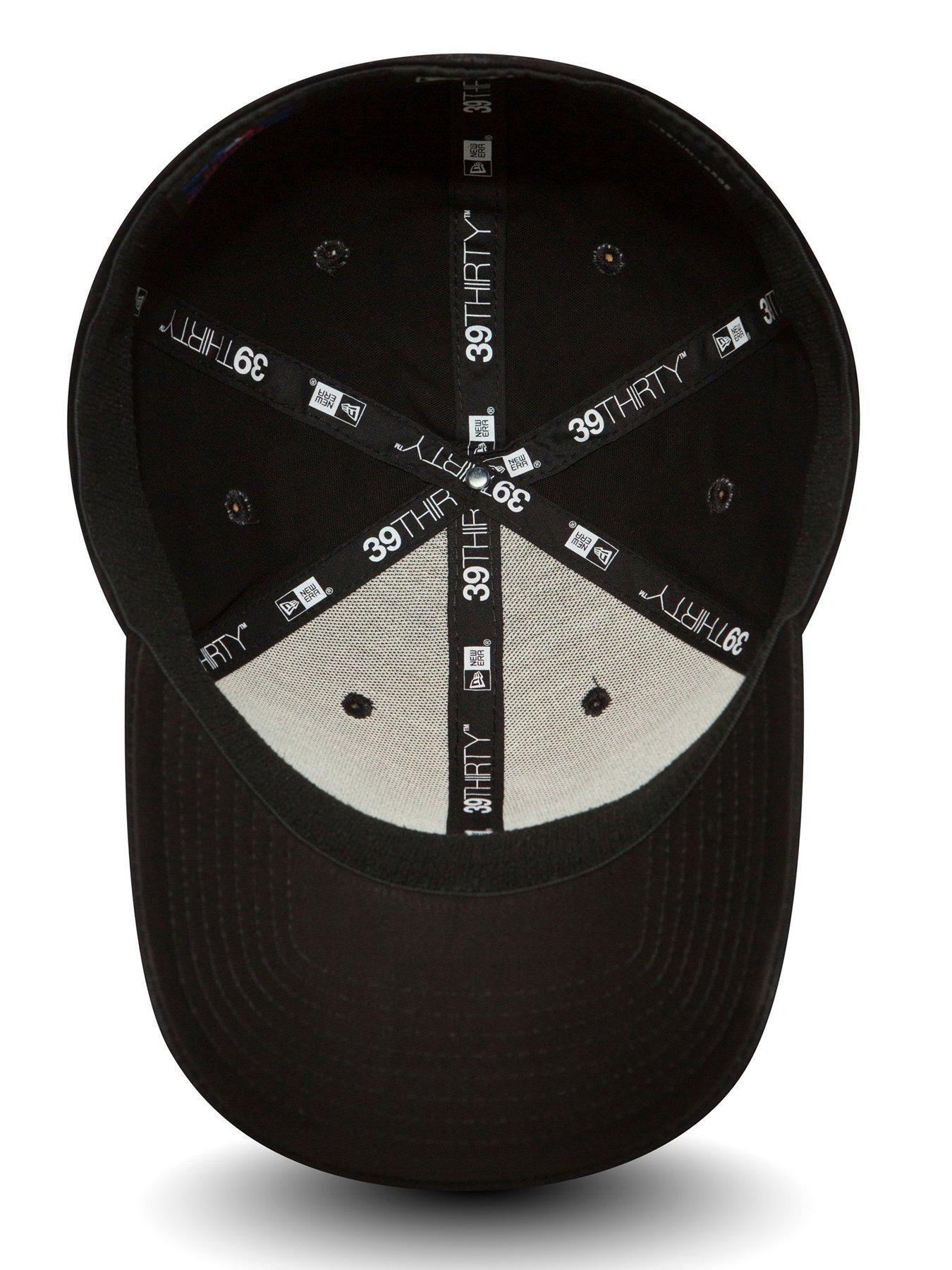  image of new-era-unisex-39thirty-la-dodgers-cap--blackblack