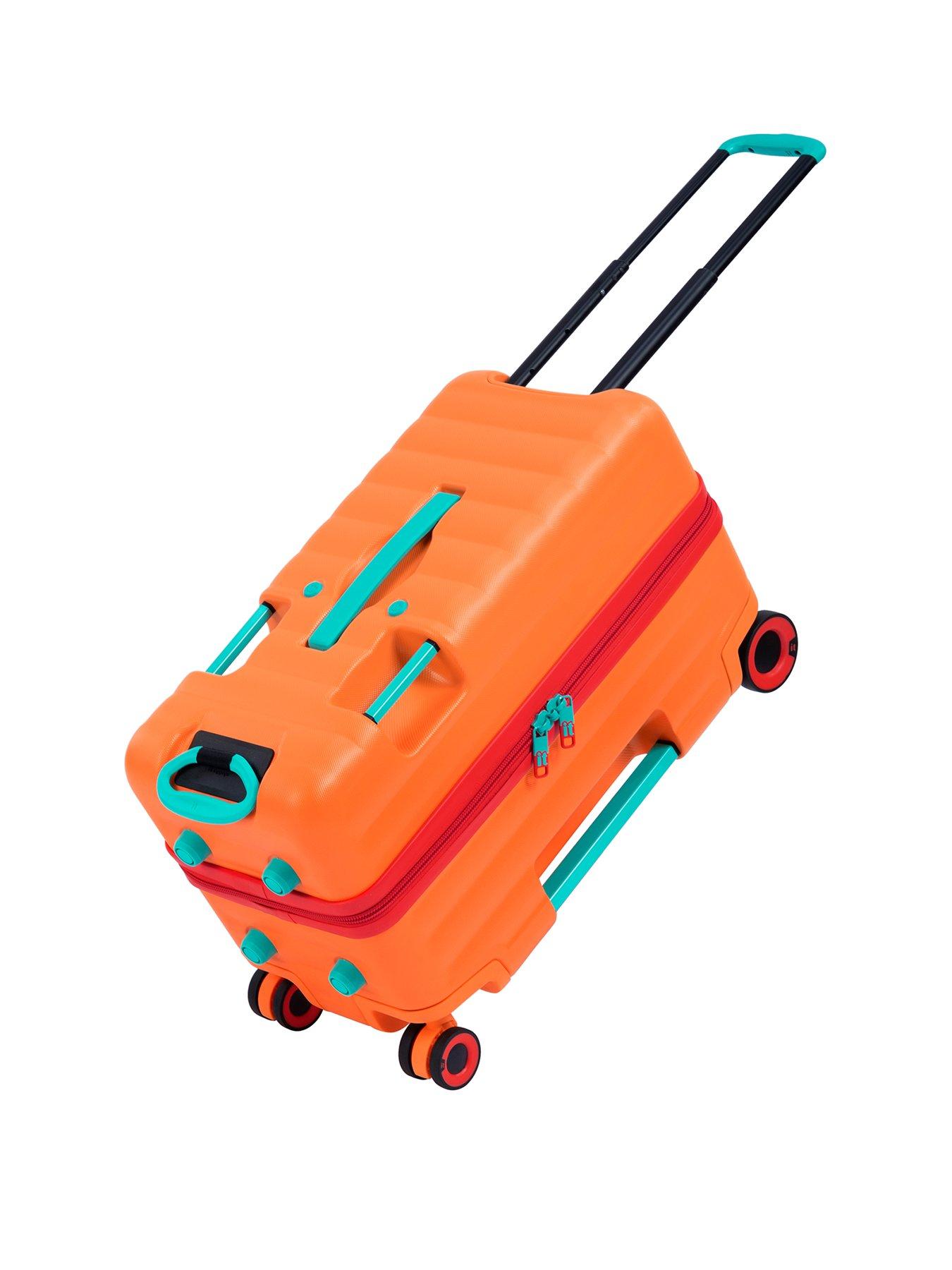  image of it-luggage-trunkryder-blazing-orange-kiddies-ride-on-suitcase