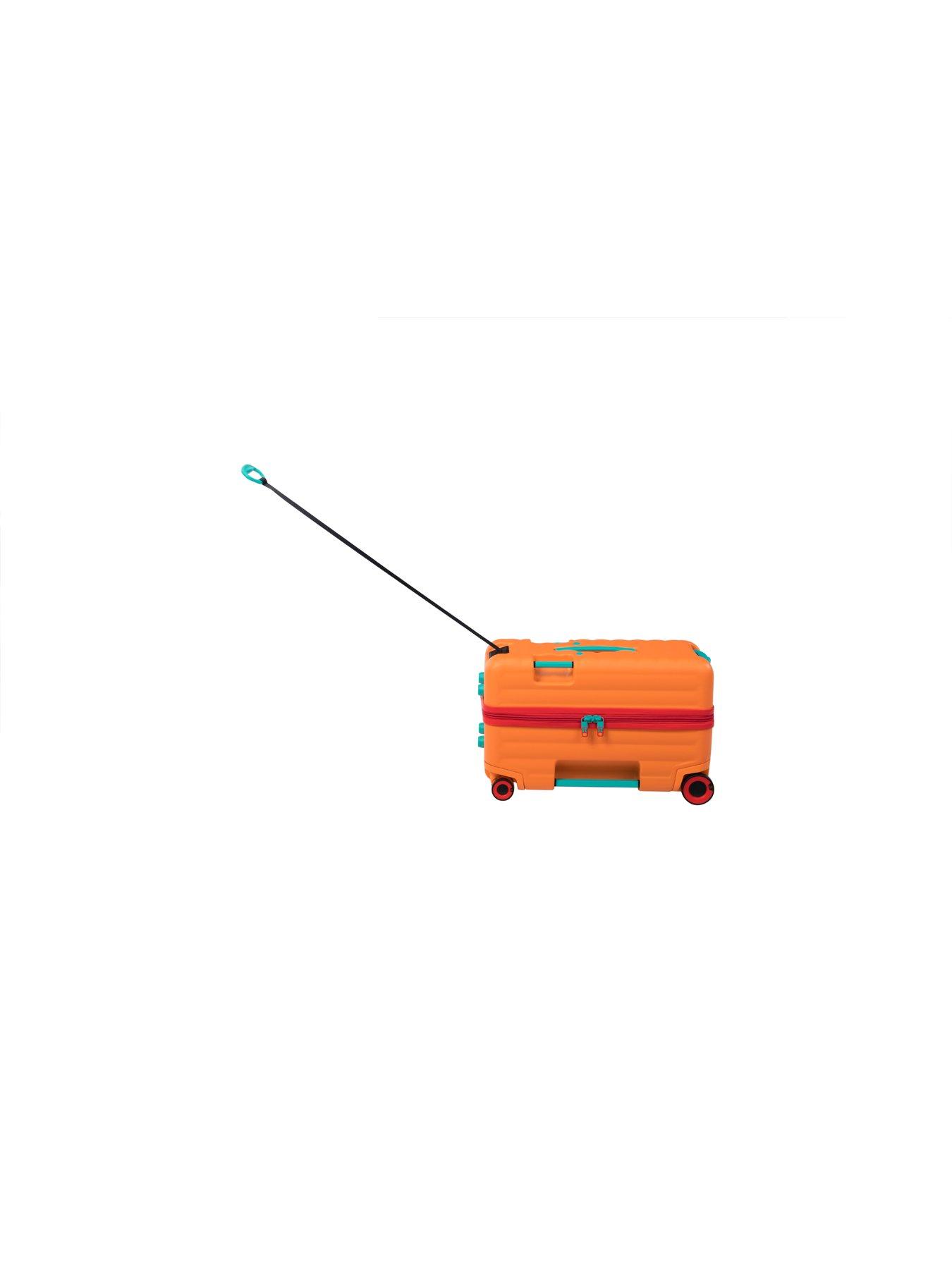  image of it-luggage-trunkryder-blazing-orange-kiddies-ride-on-suitcase