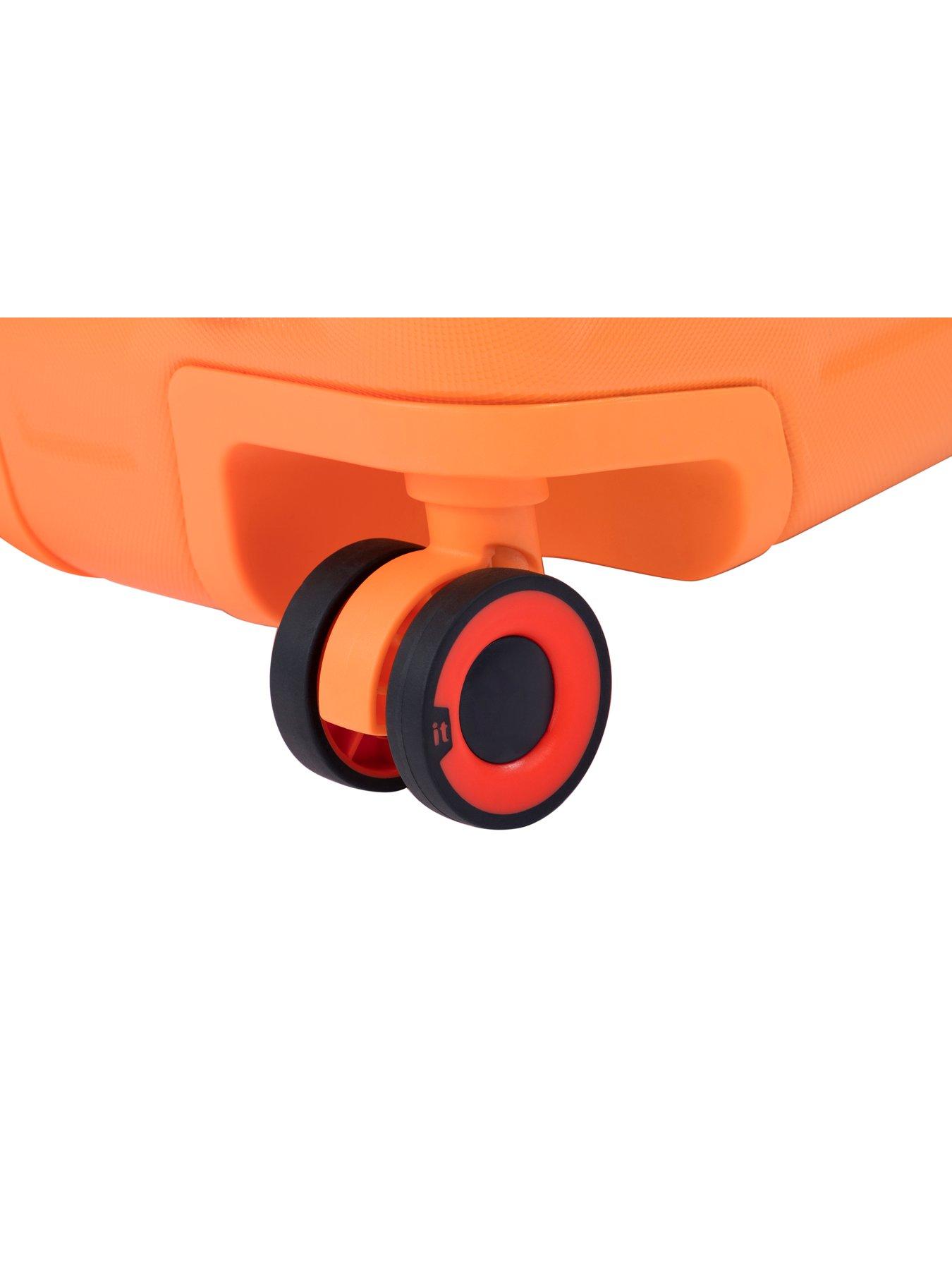  image of it-luggage-trunkryder-blazing-orange-kiddies-ride-on-suitcase