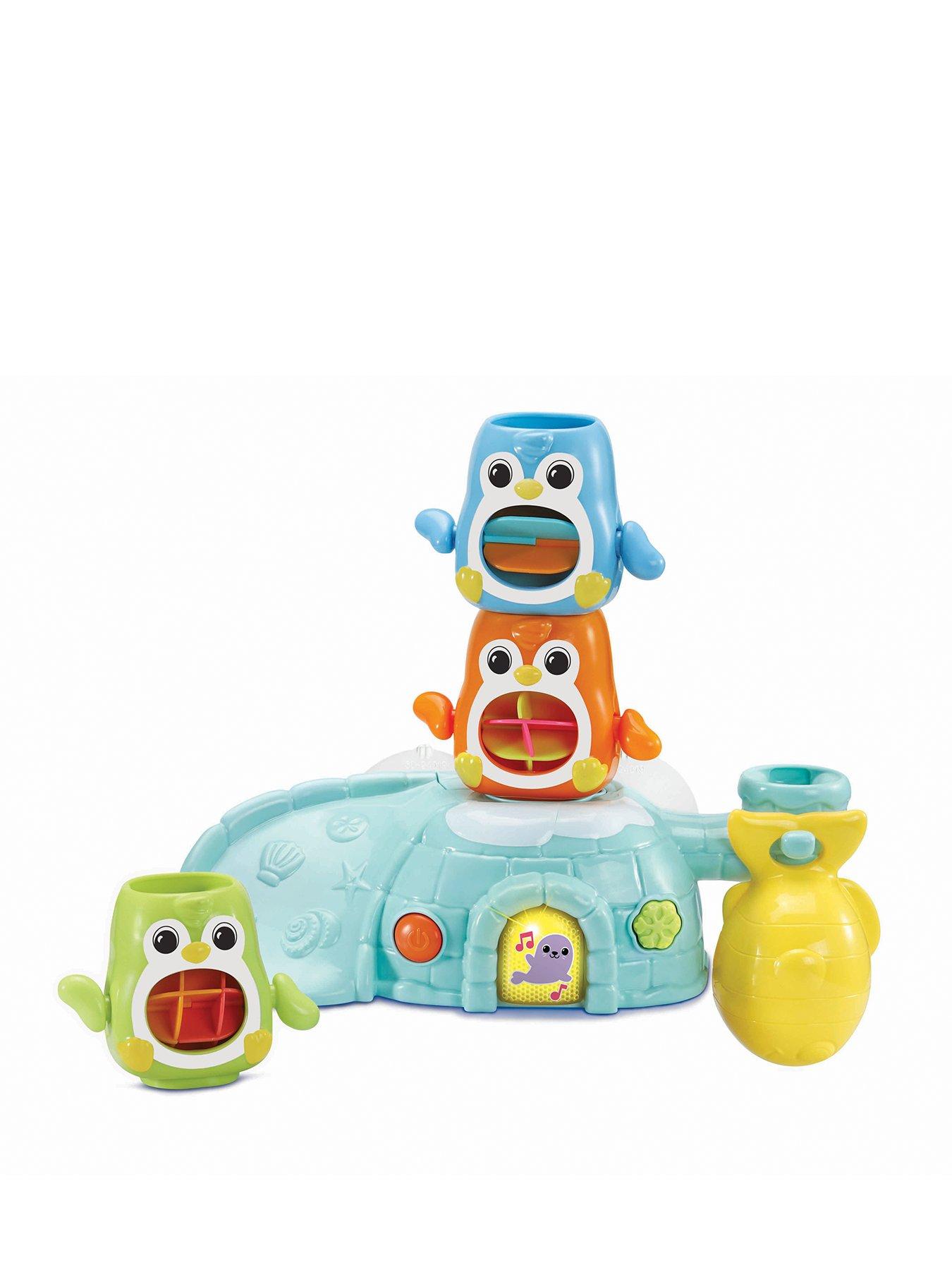 VTech Stack and Slide Penguin Pals Bath Toy