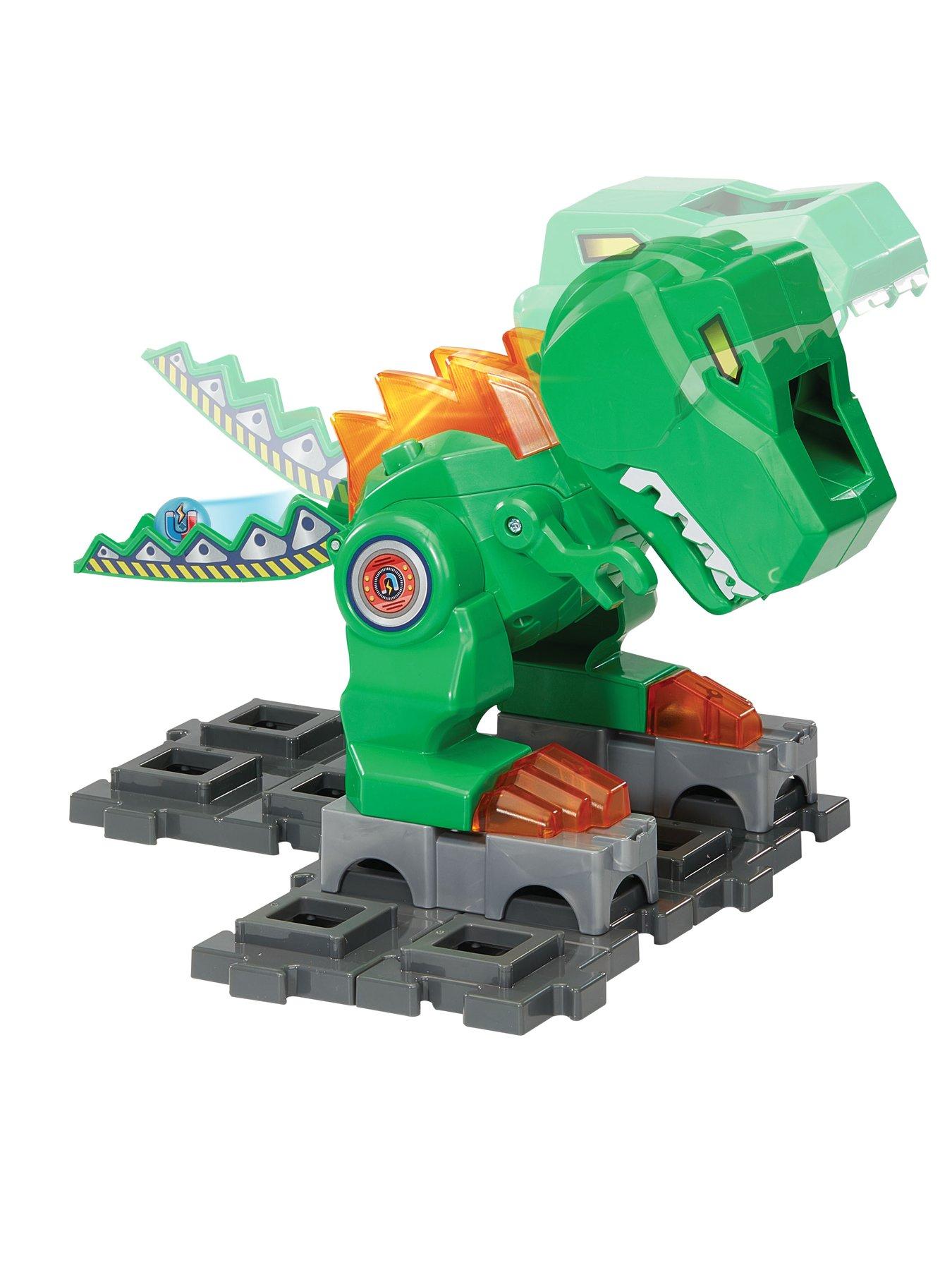 Image 2 of 8 of VTech Marble Rush Magnetic Dino Adventure Construction Play Set