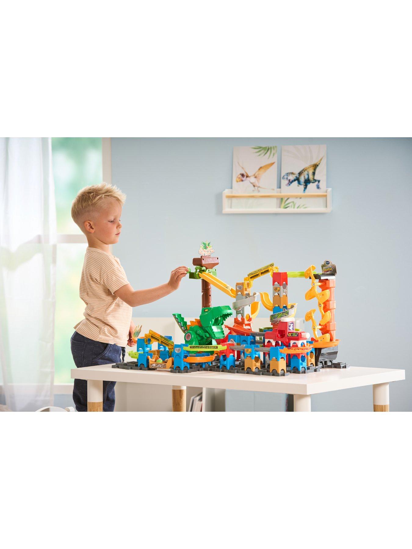 Image 6 of 8 of VTech Marble Rush Magnetic Dino Adventure Construction Play Set