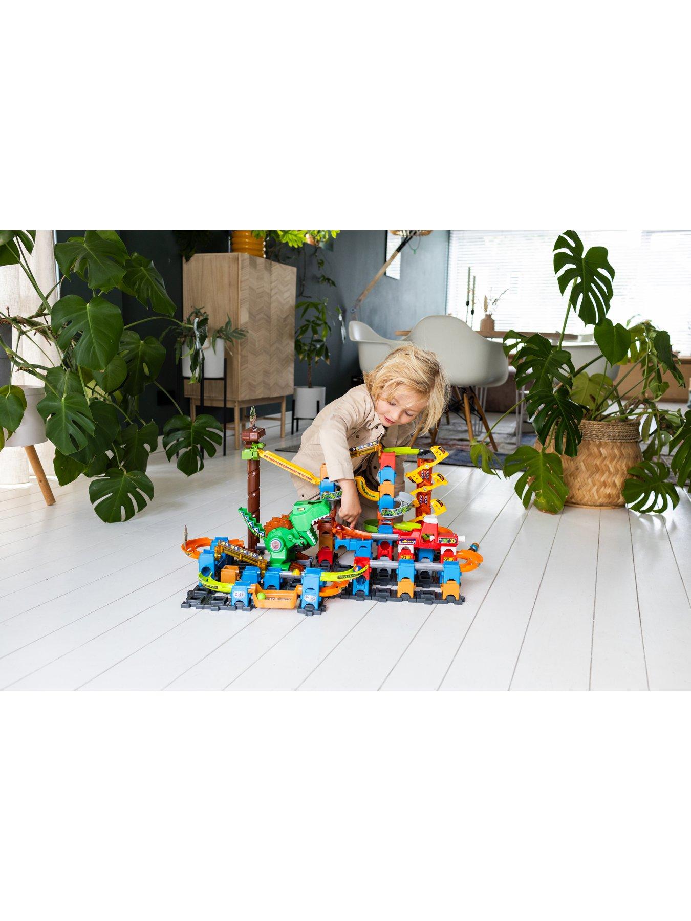 Image 7 of 8 of VTech Marble Rush Magnetic Dino Adventure Construction Play Set